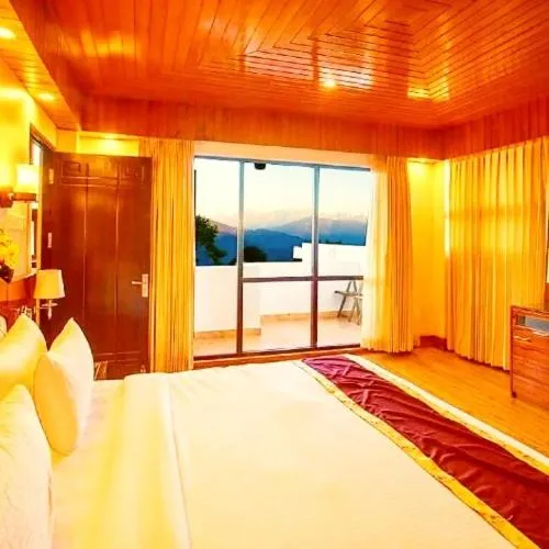 Bed in The Yakha Retreat