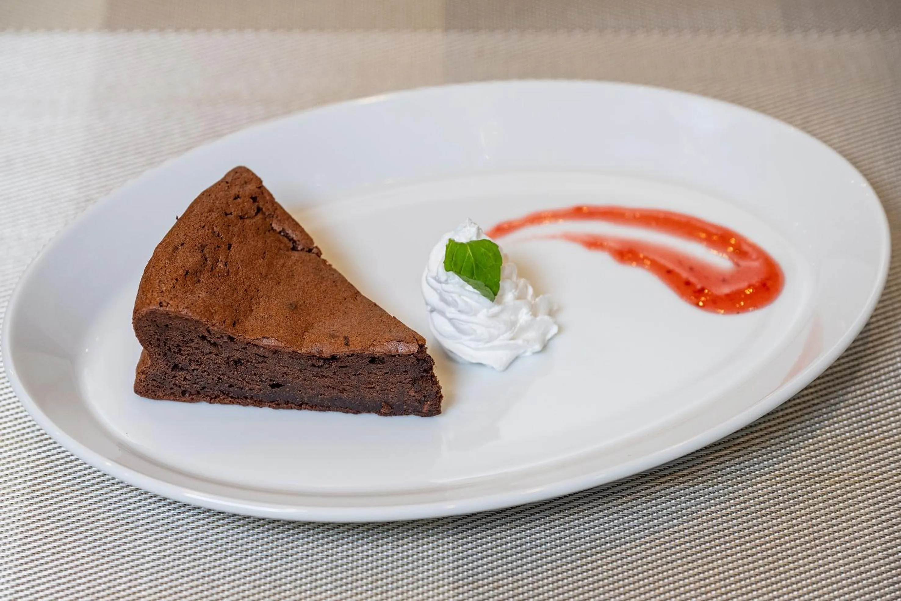 Food close-up in TKP Lectore Hakone Gora