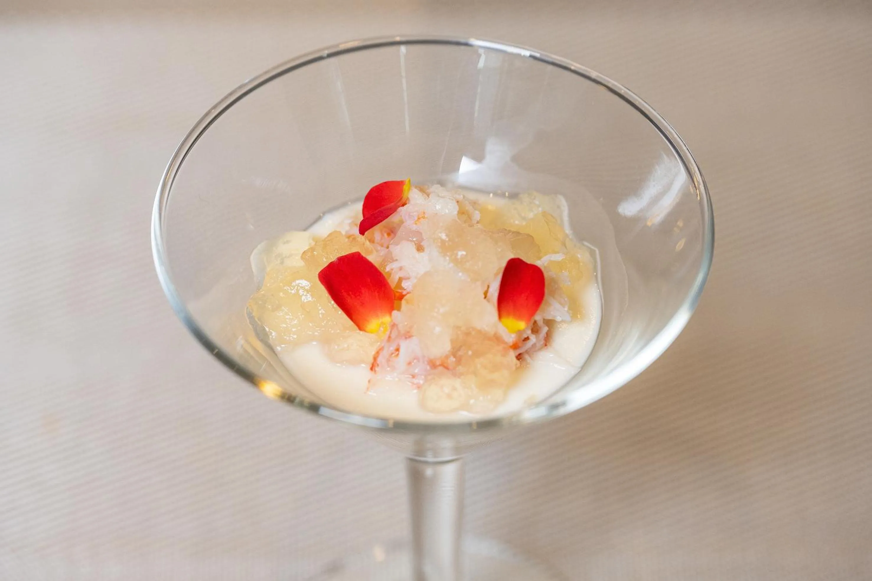 Food close-up in TKP Lectore Hakone Gora