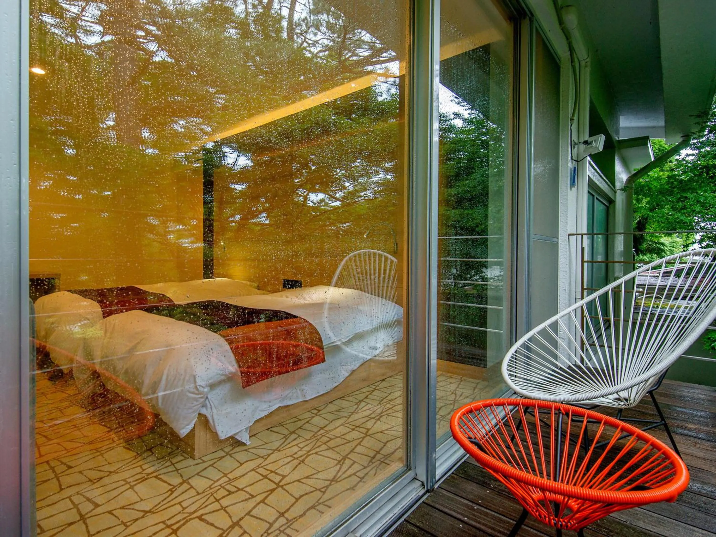 Balcony/Terrace in TKP Lectore Hakone Gora