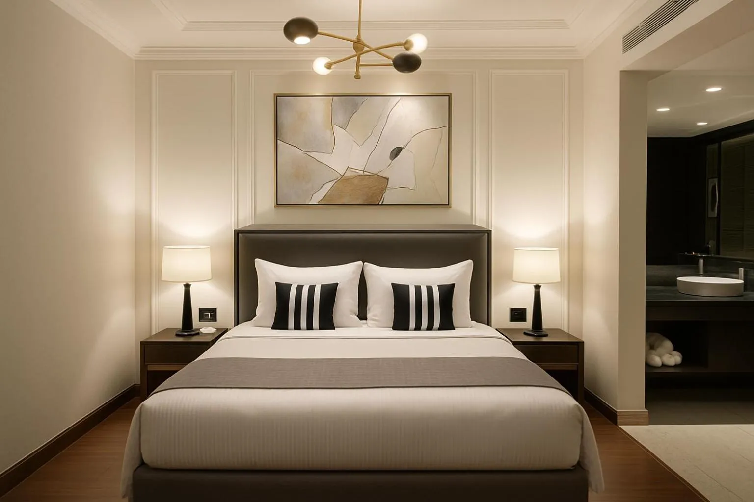 Bedroom, Bed in Aauris