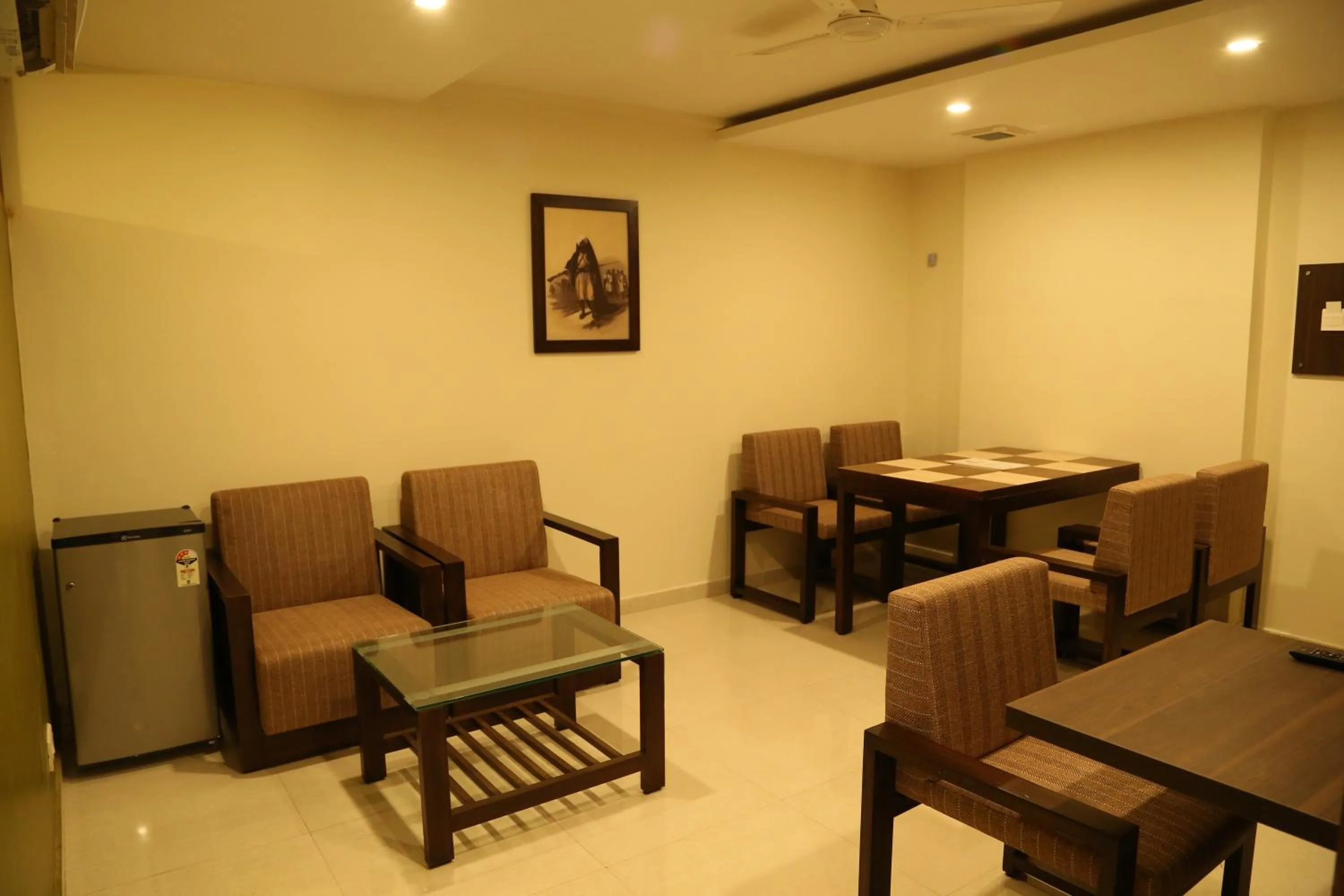 Communal lounge/ TV room in Hotel Metropolis