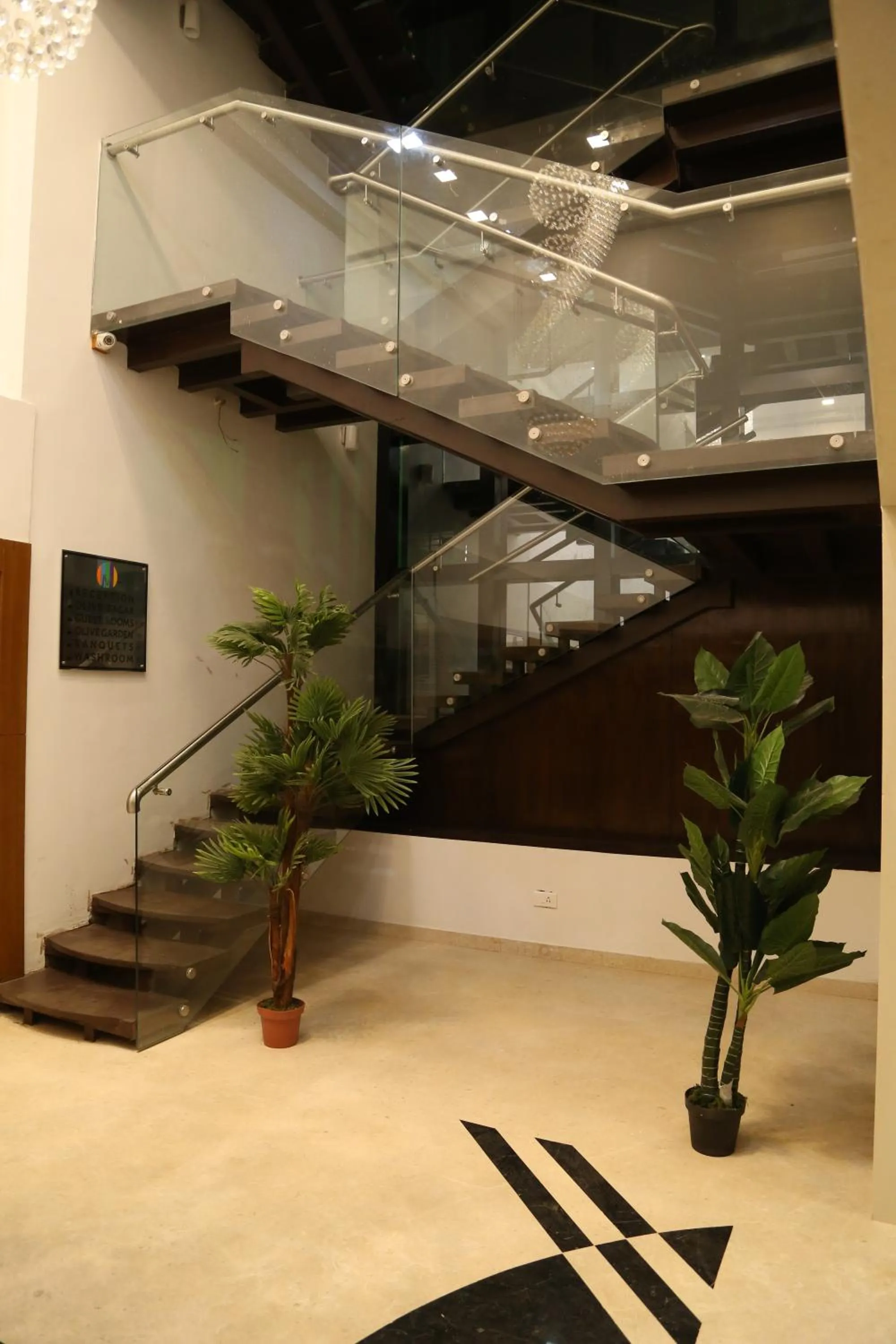 Decorative detail in Hotel Metropolis