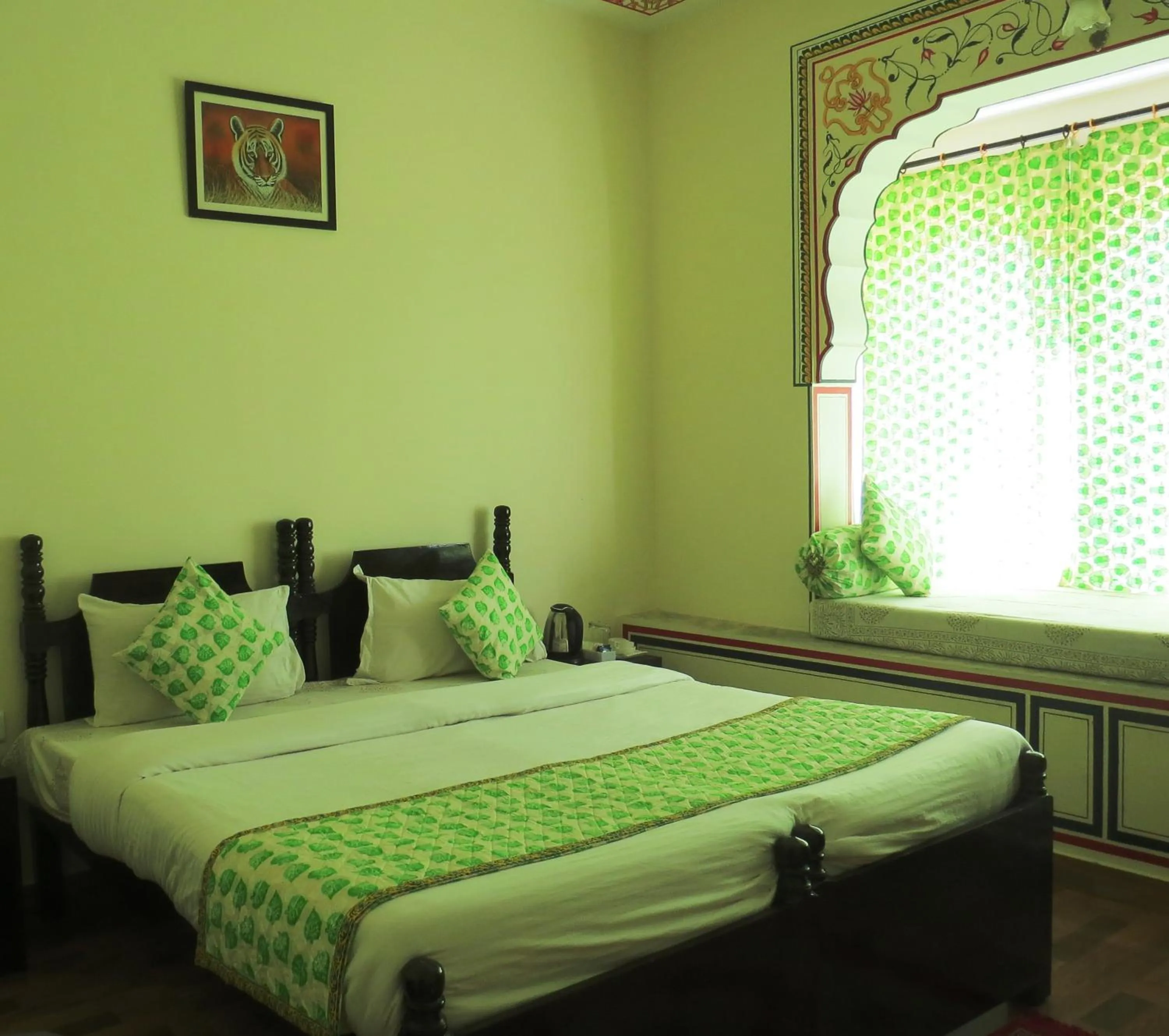 Bedroom, Bed in Rajputana Heritage