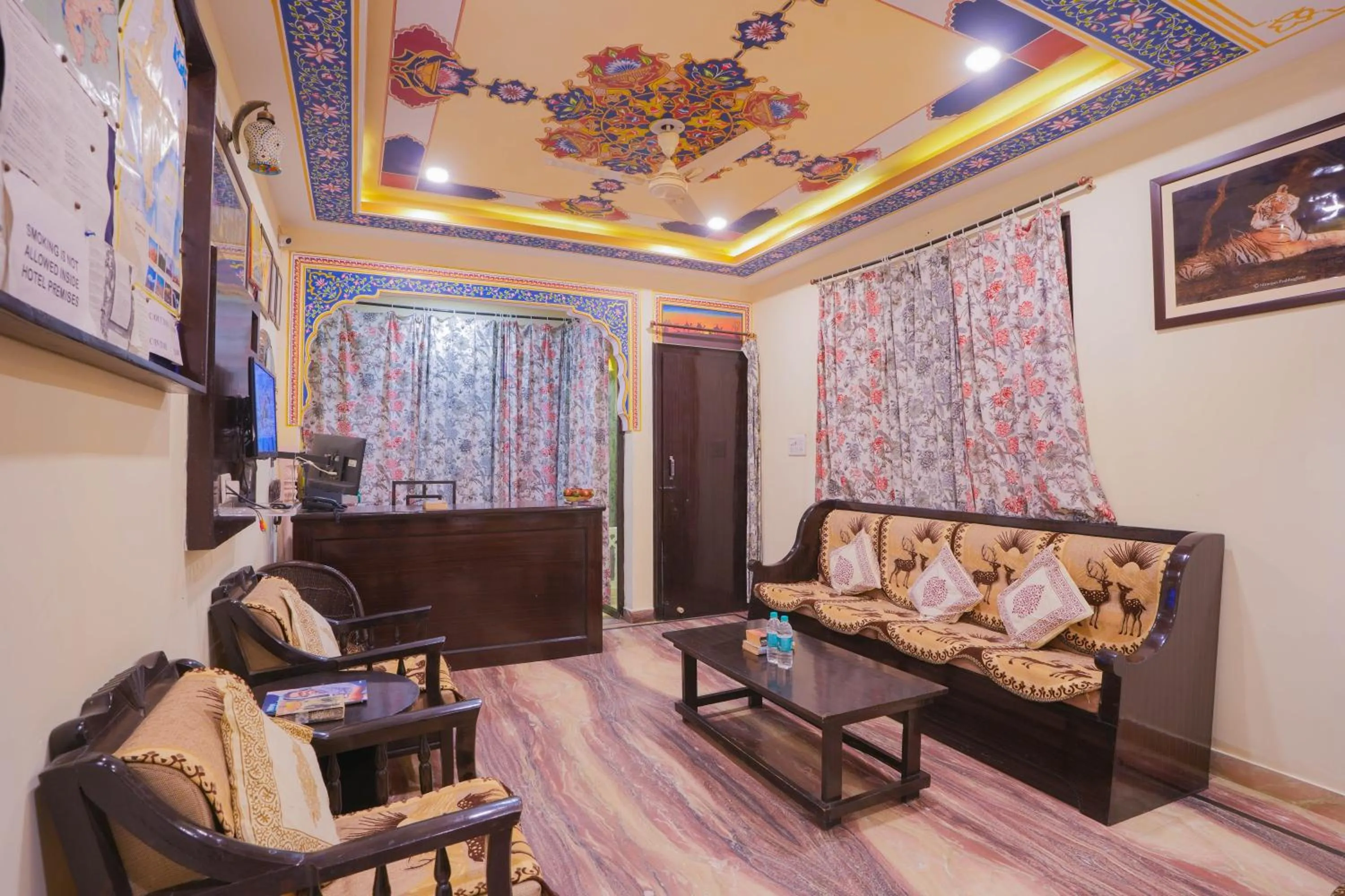 Seating area in Rajputana Heritage