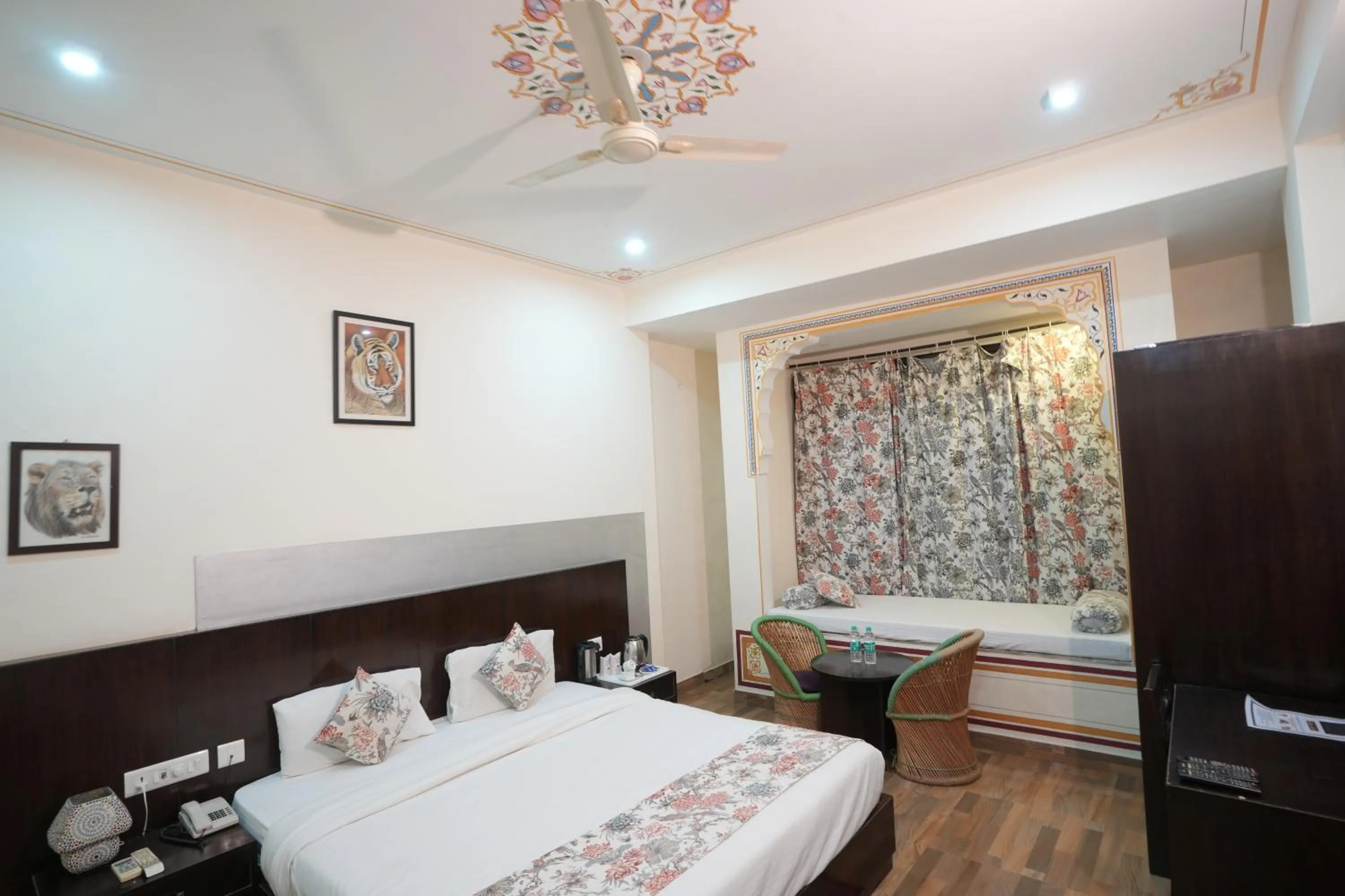 Bedroom, Bed in Rajputana Heritage