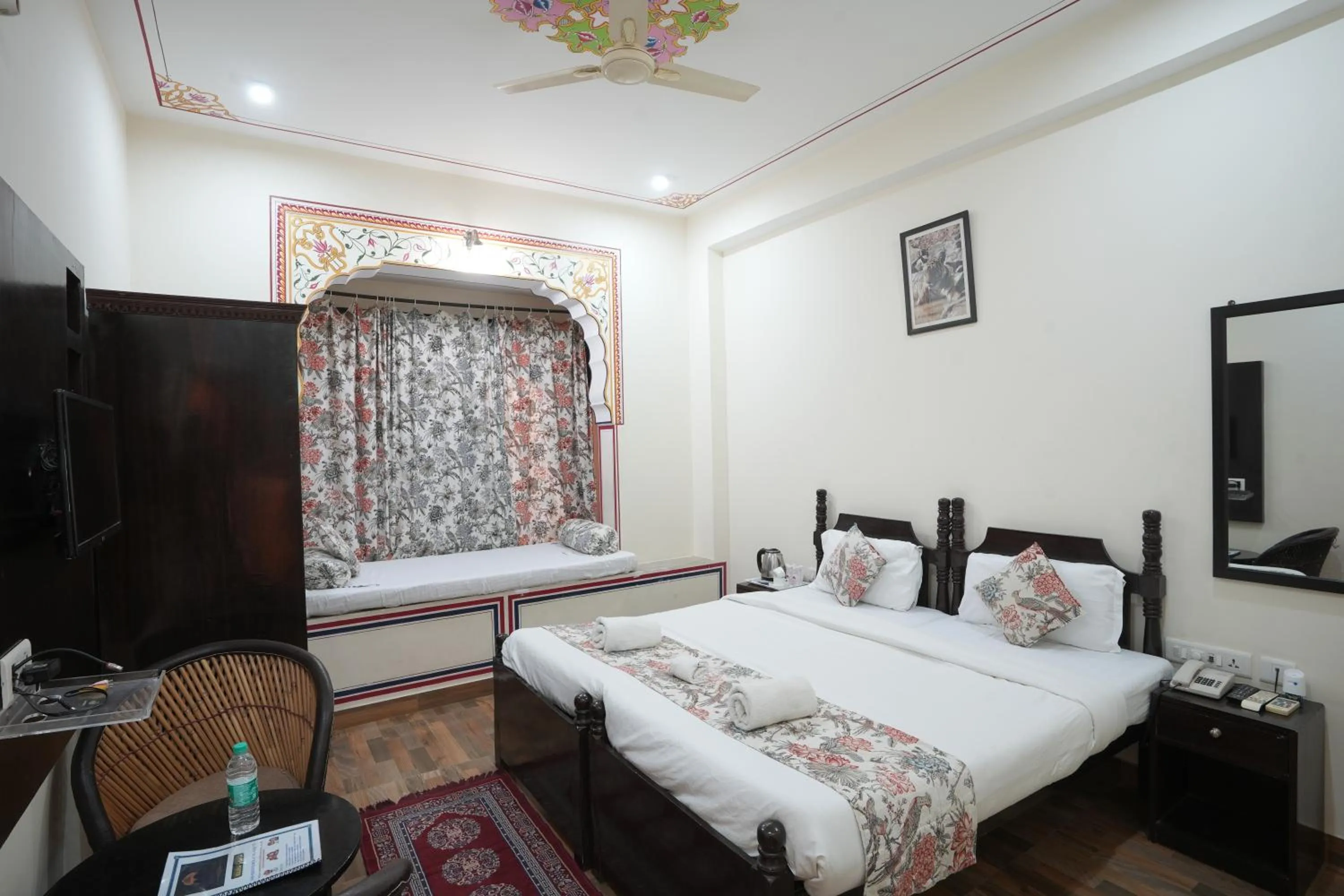 Bedroom, Bed in Rajputana Heritage