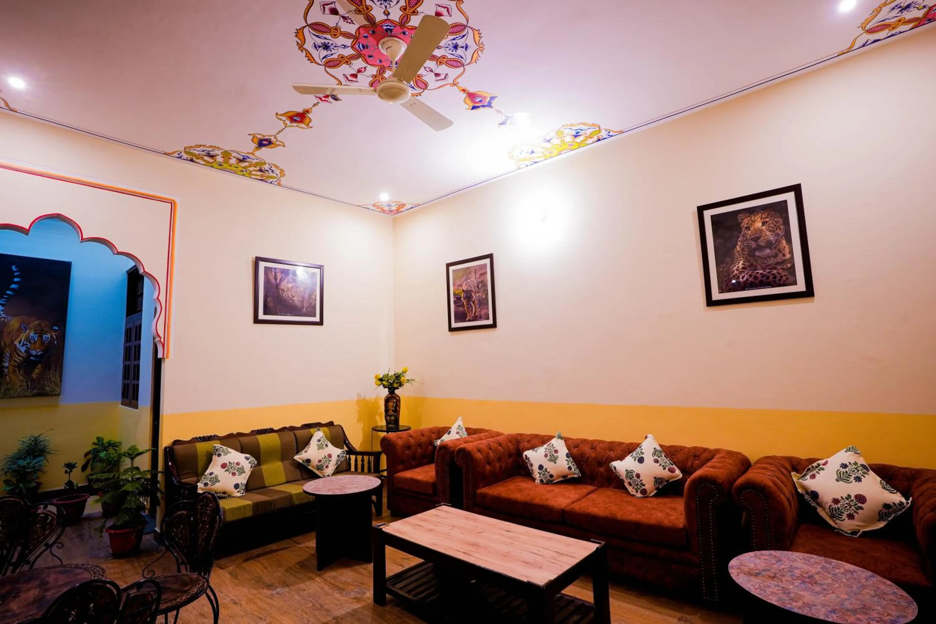 Seating area in Rajputana Heritage