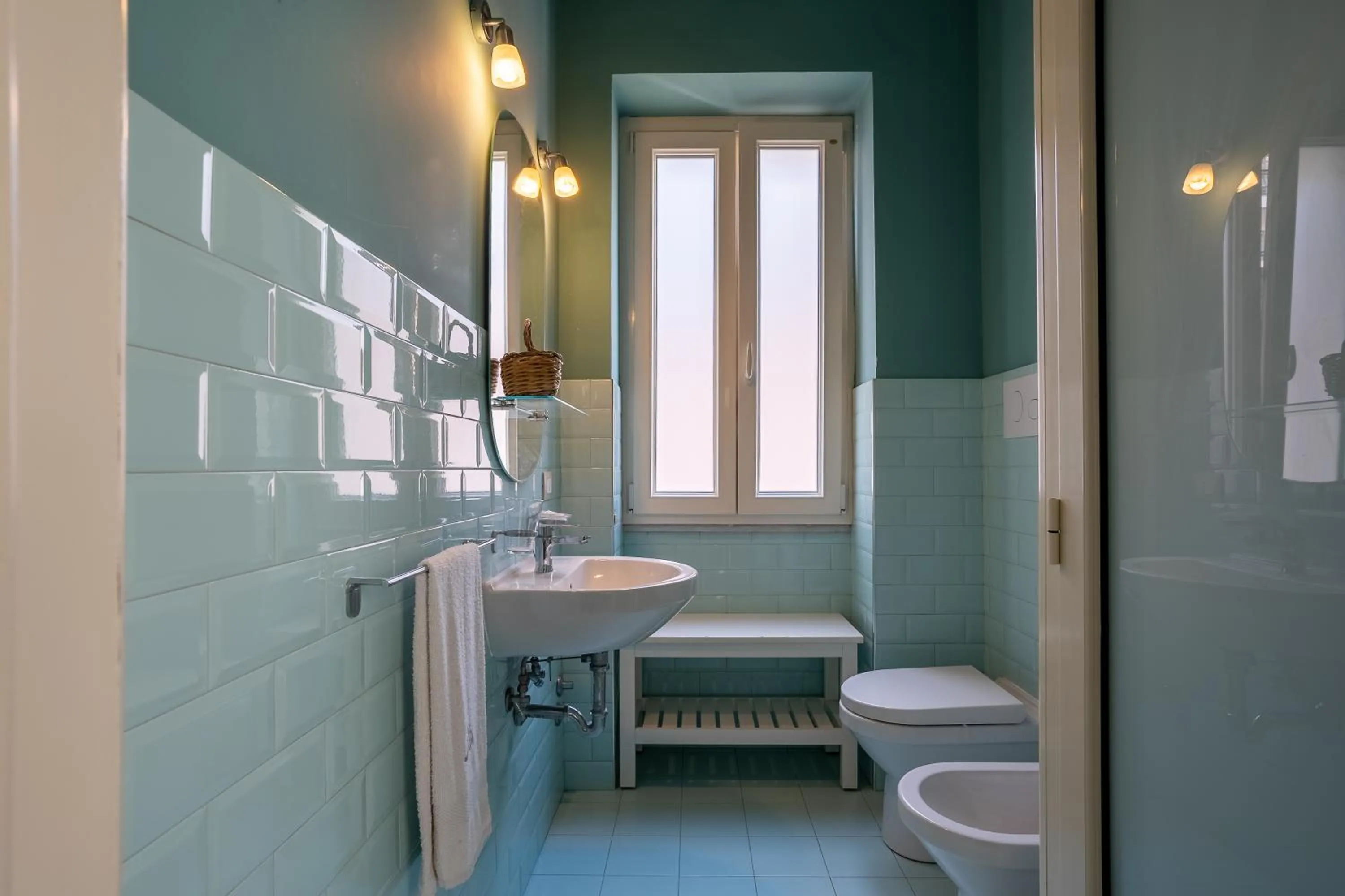 Toilet in B&B Cumpari Turiddu