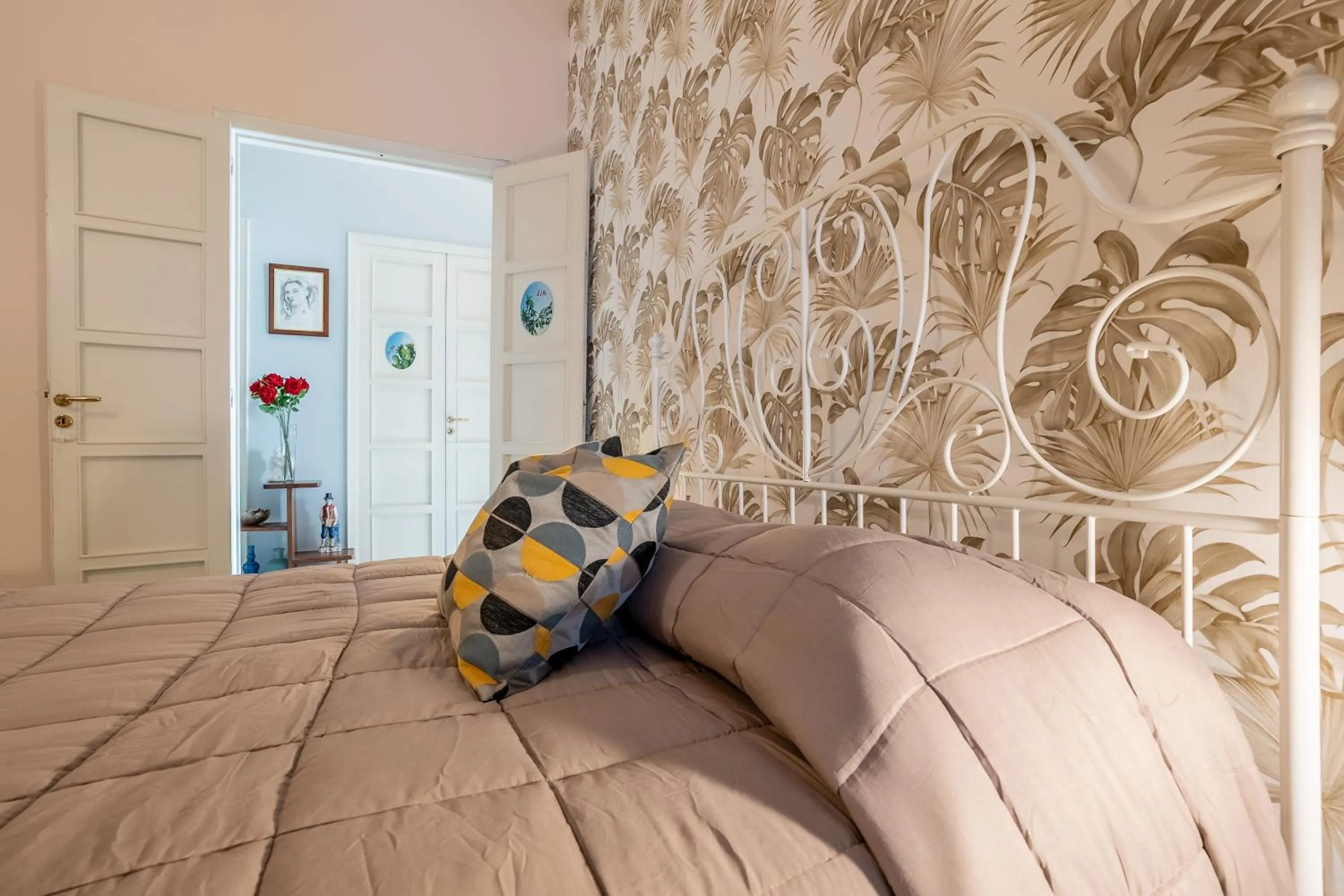 Bed in B&B Cumpari Turiddu