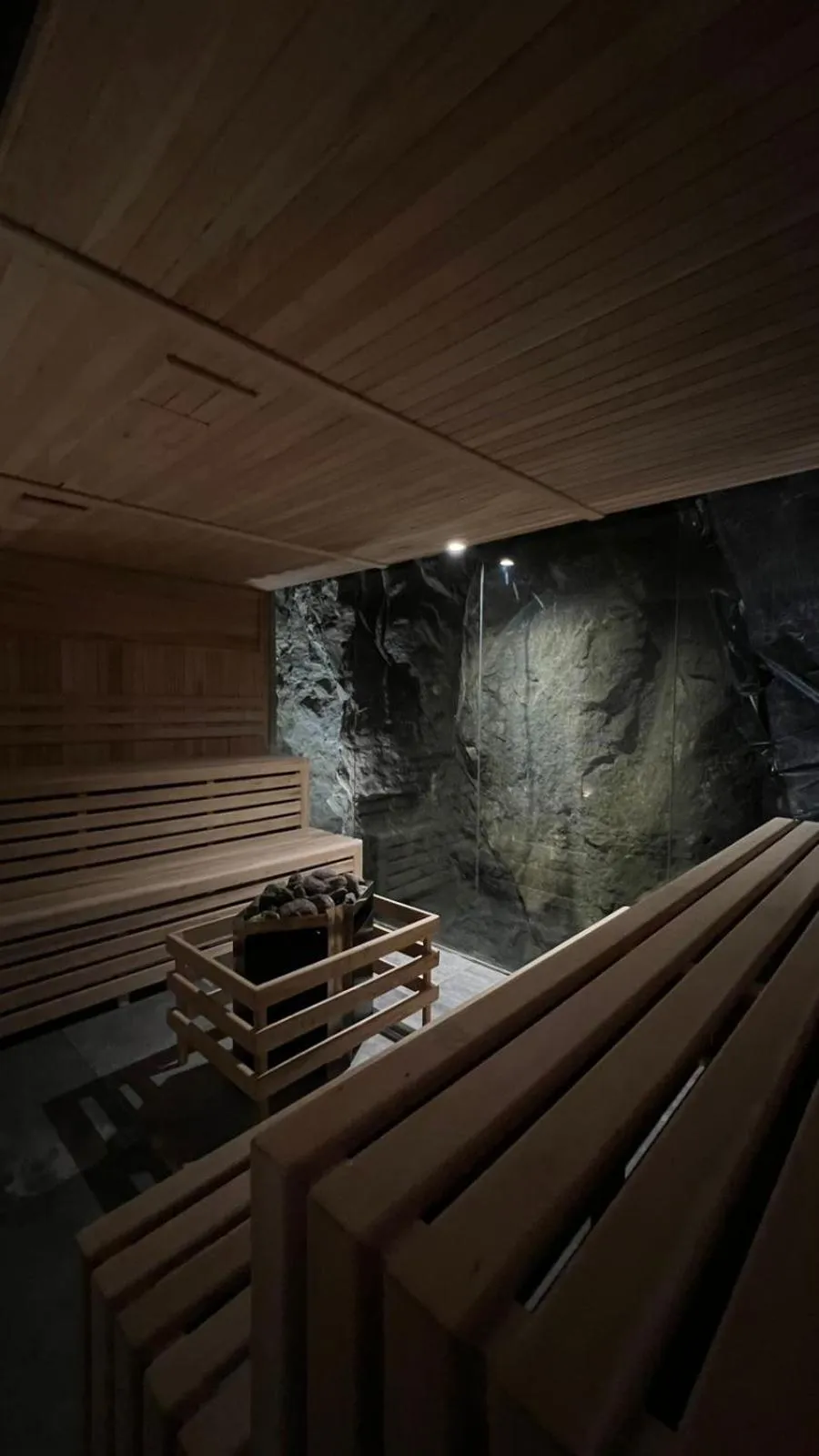 Sauna in Radisson Blu Bariloche