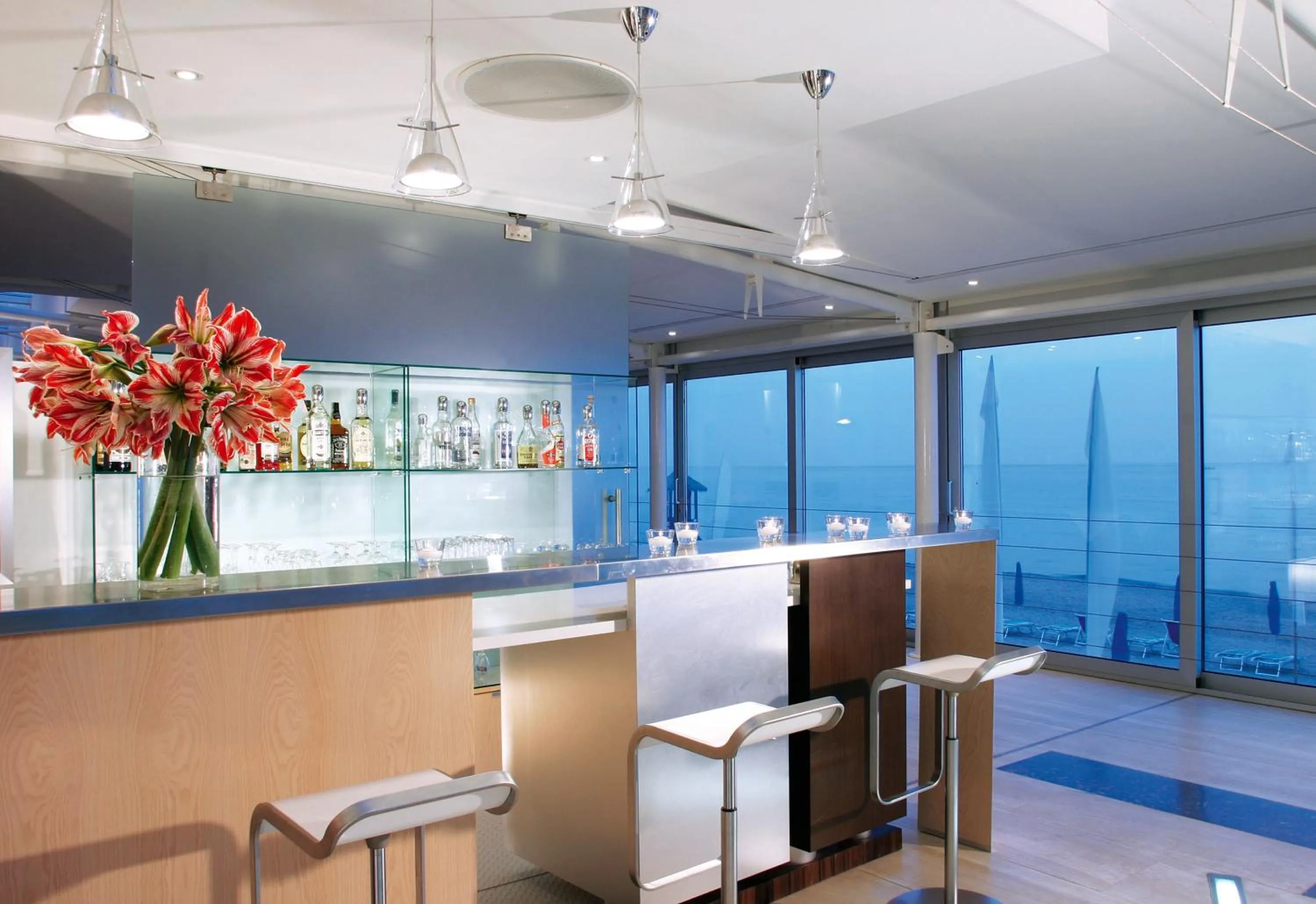 Lounge or bar in Hotel Amyclae