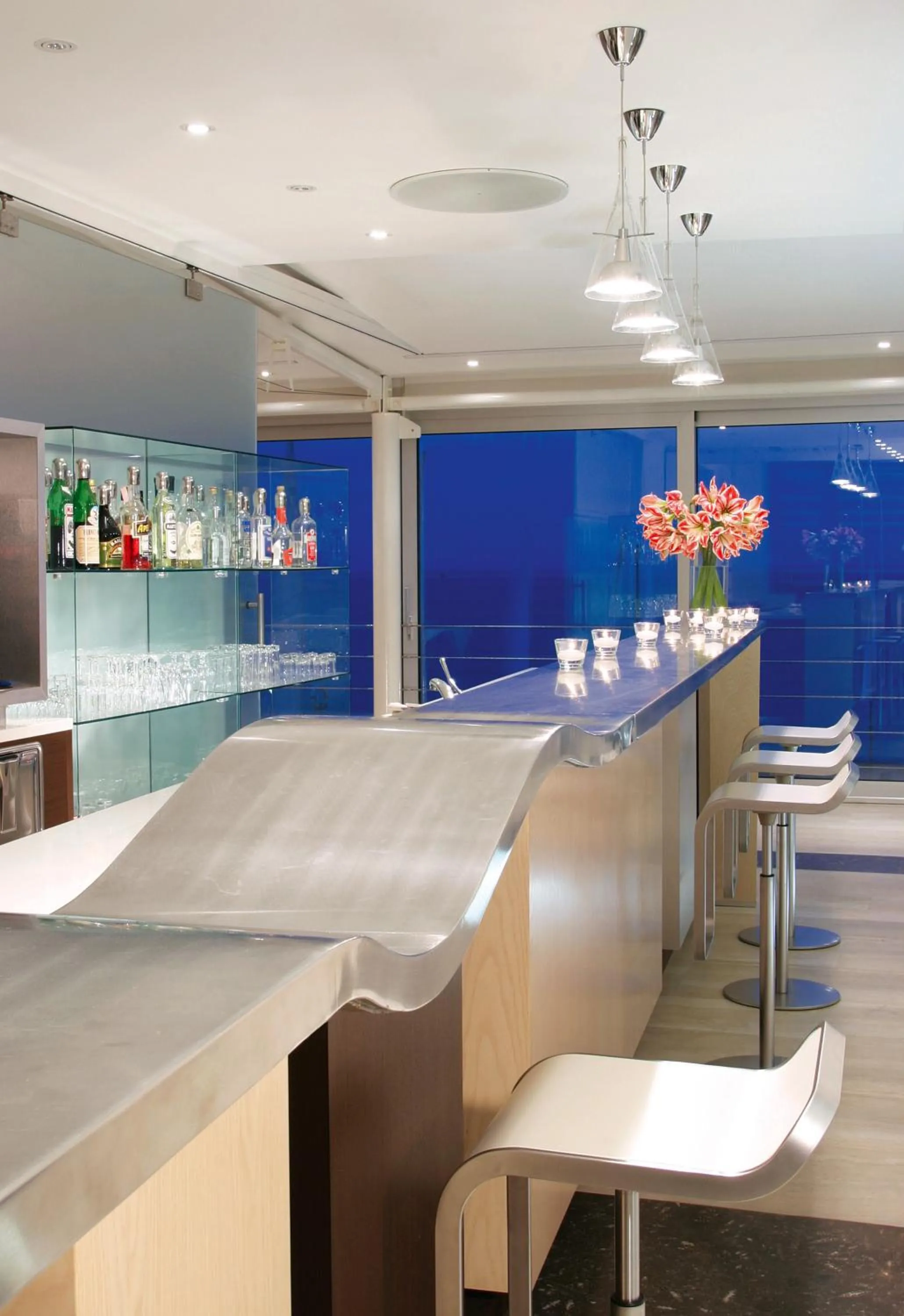 Lounge or bar in Hotel Amyclae