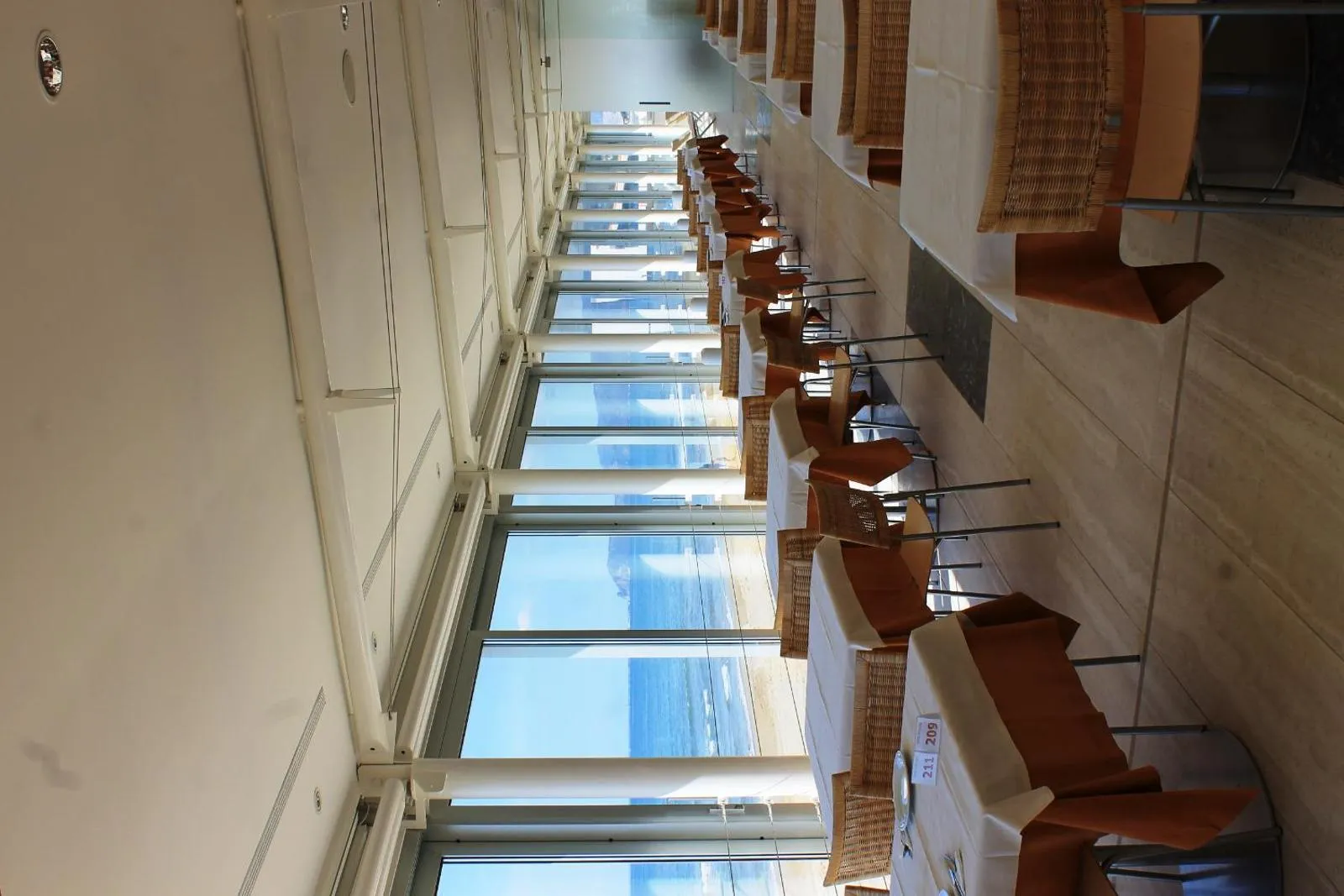 Dining area in Hotel Amyclae