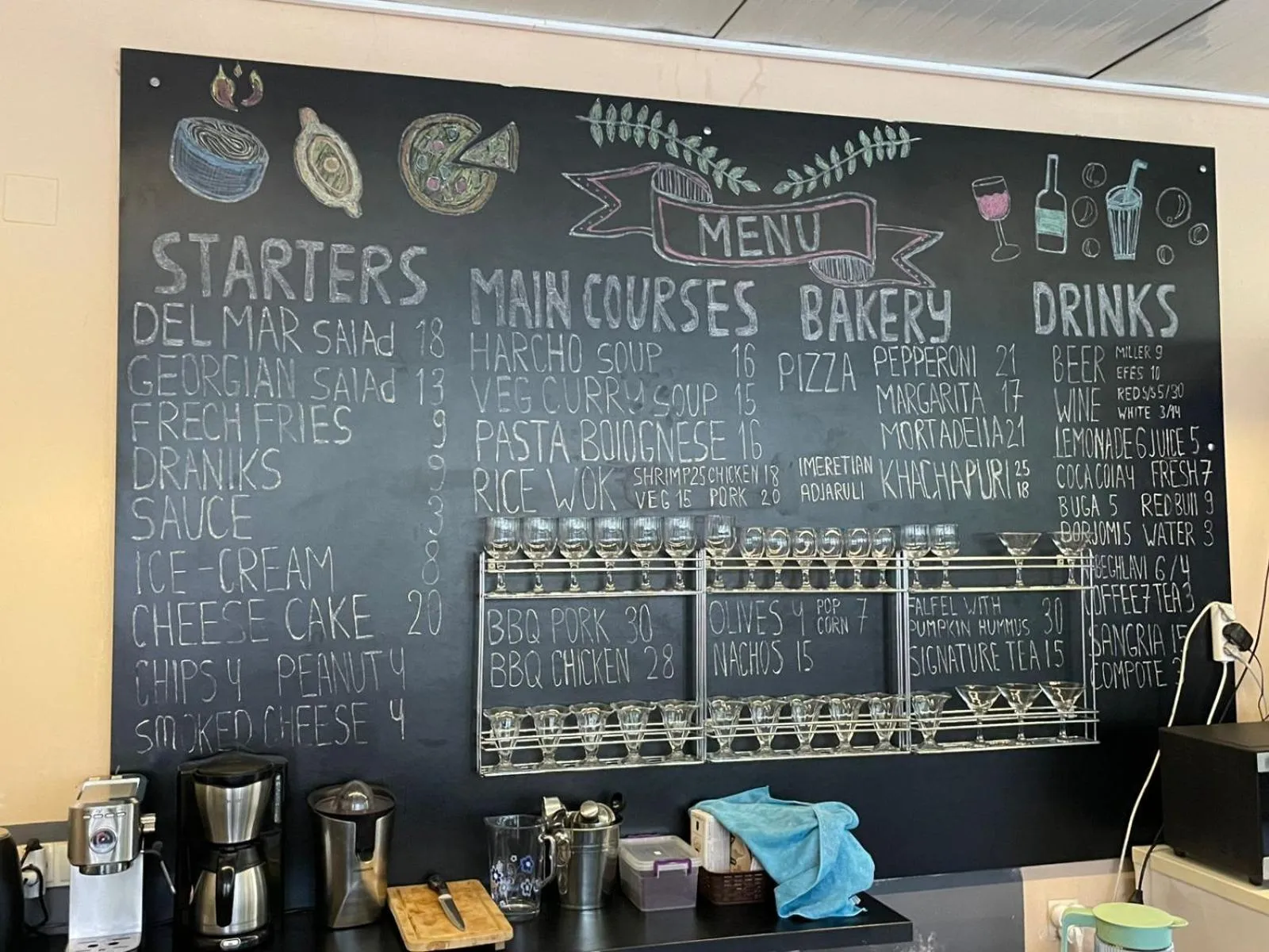 Restaurant/places to eat in Villa Del Mar