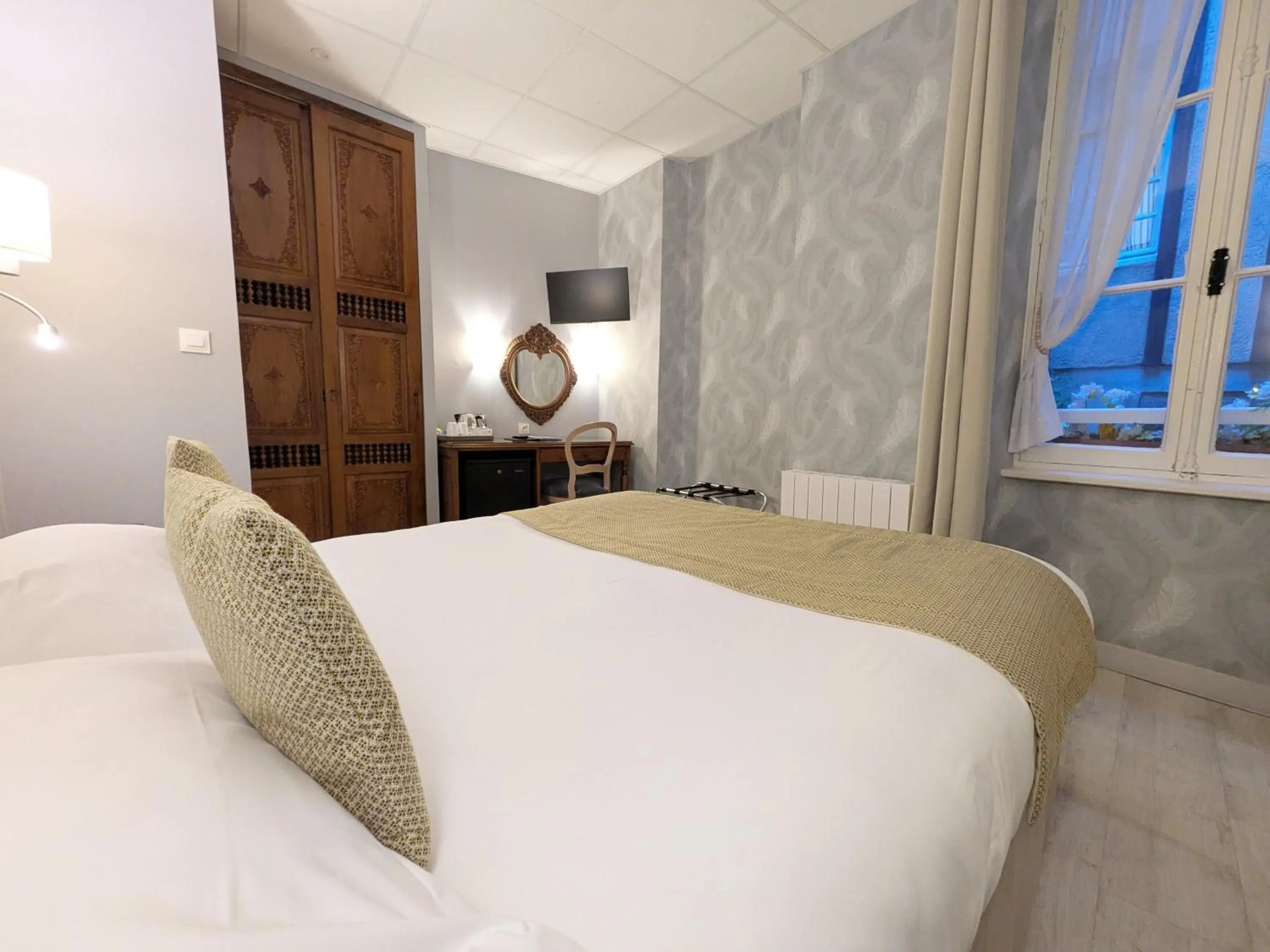 Bed in Hotel des Abers