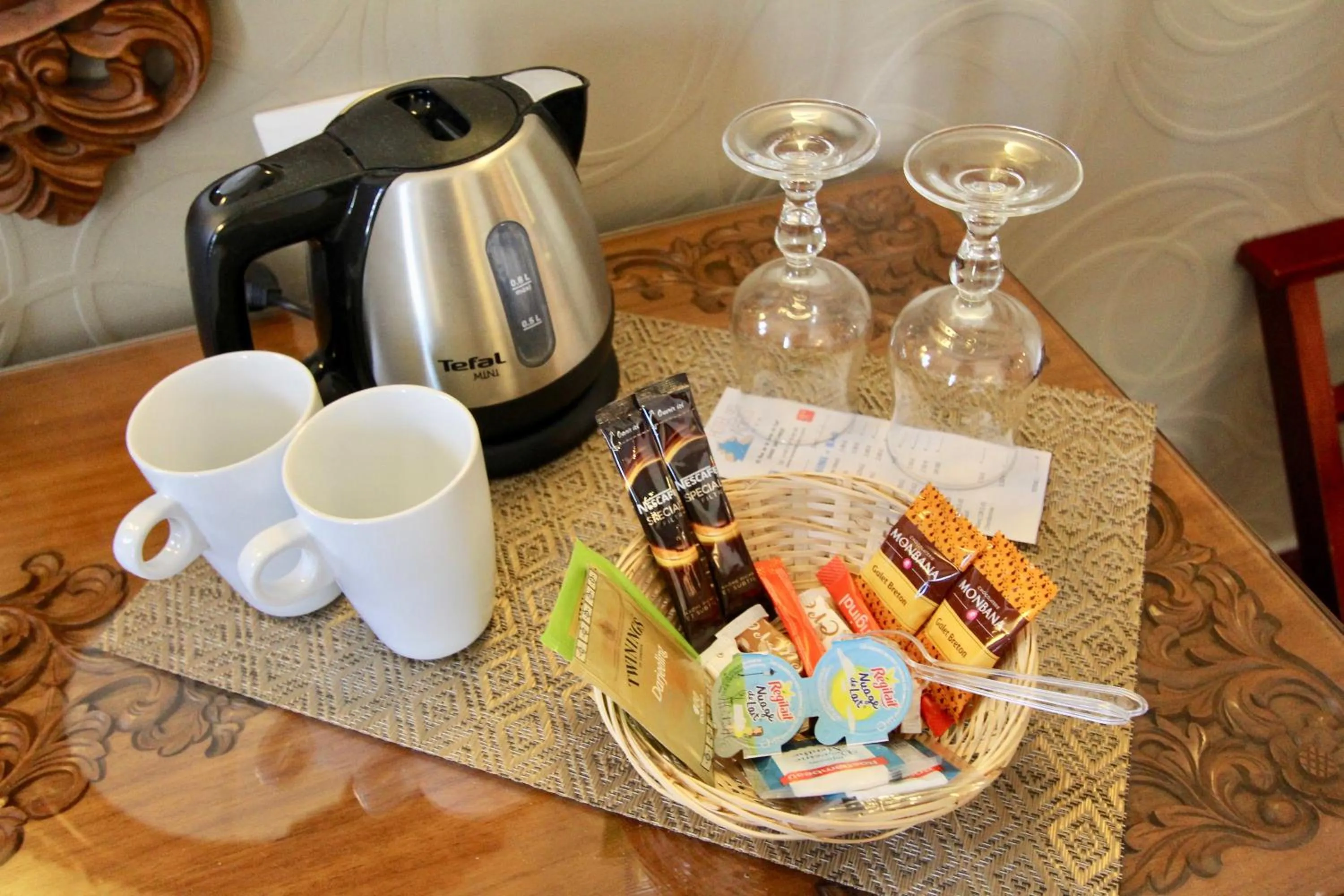 Coffee/tea facilities in Hotel des Abers