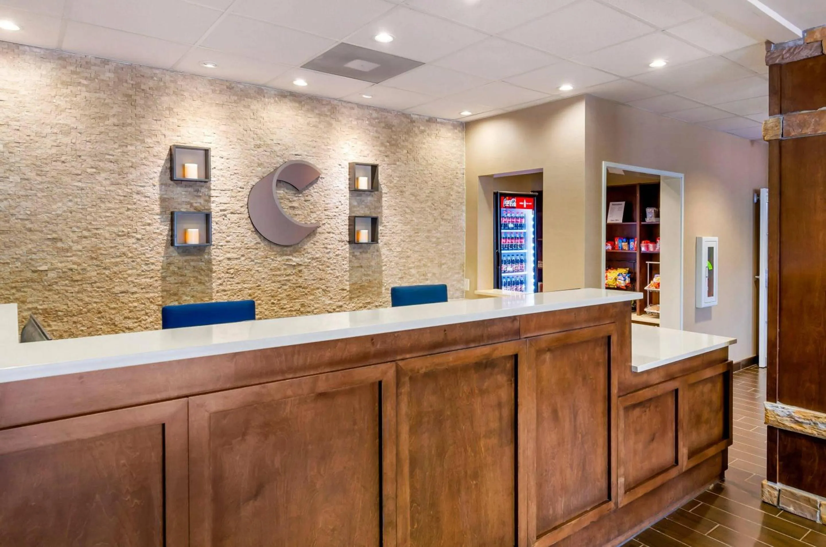 Lobby or reception in Comfort Inn & Suites Lynchburg Airport - University Area