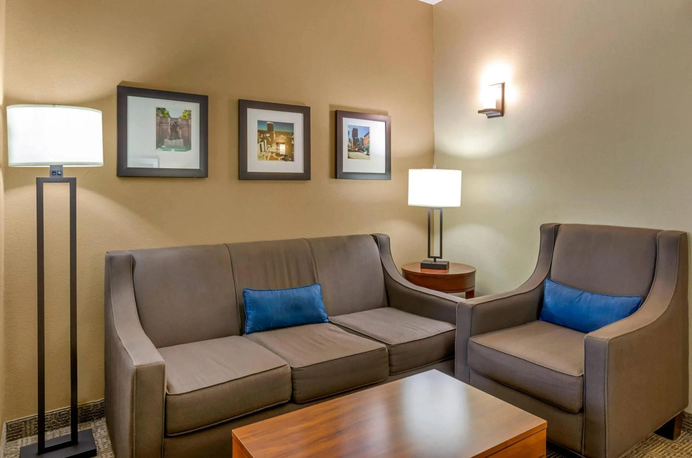 Bedroom in Comfort Inn & Suites Lynchburg Airport - University Area