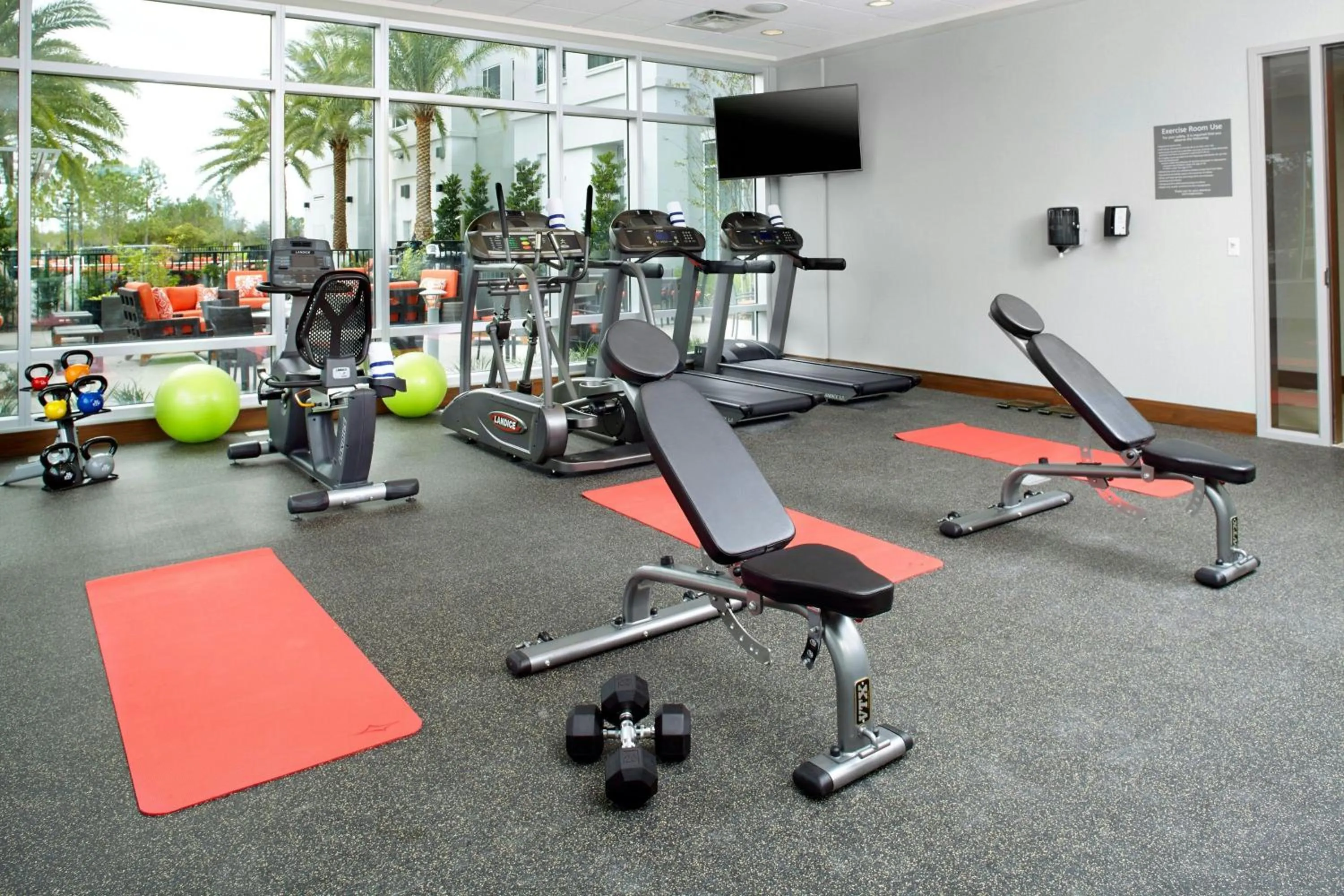 Fitness centre/facilities in Residence Inn by Marriott Orlando Lake Nona