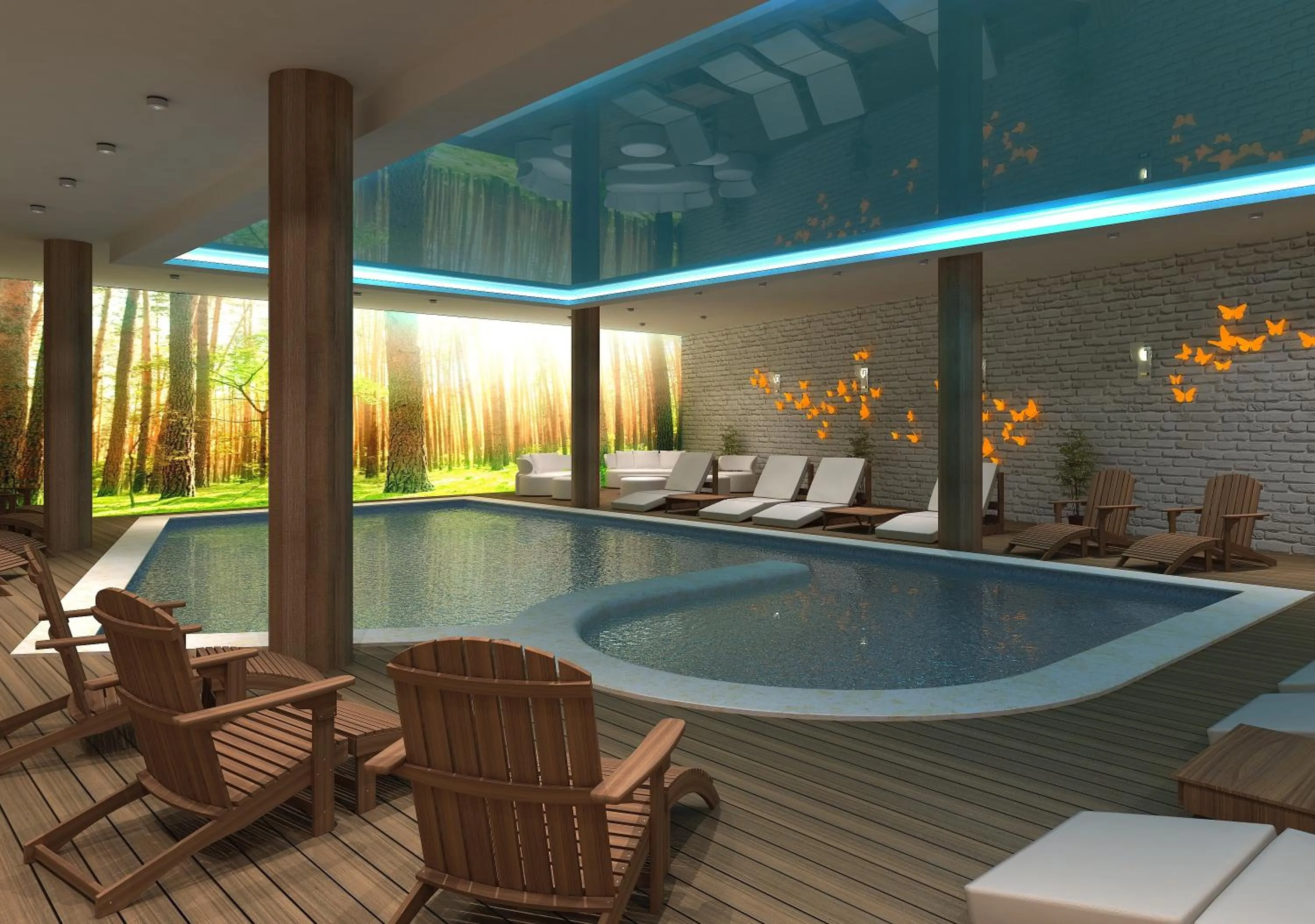 Swimming pool in Arena Mar Hotel and SPA