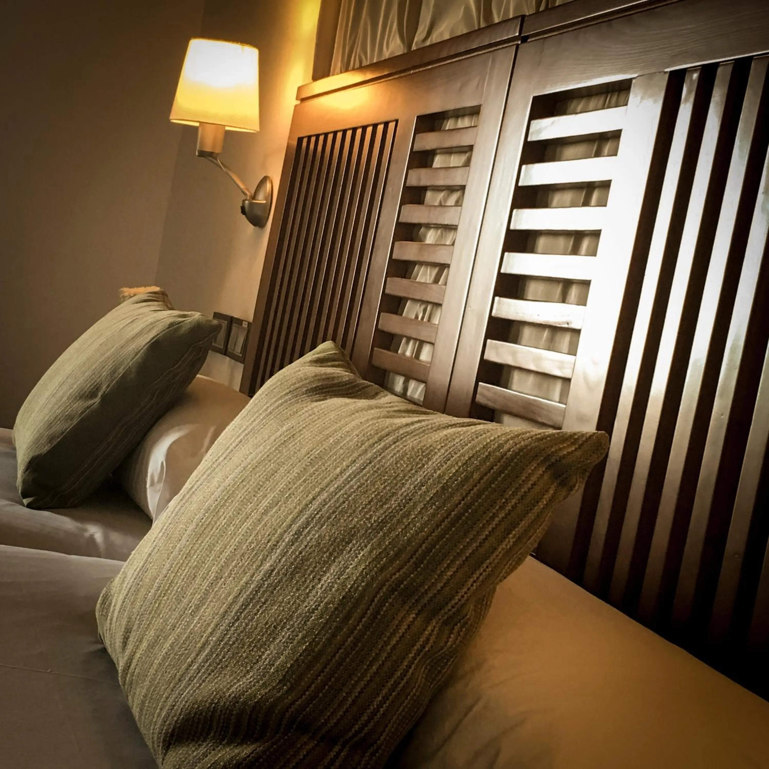 Decorative detail, Bed in Parador de Toledo