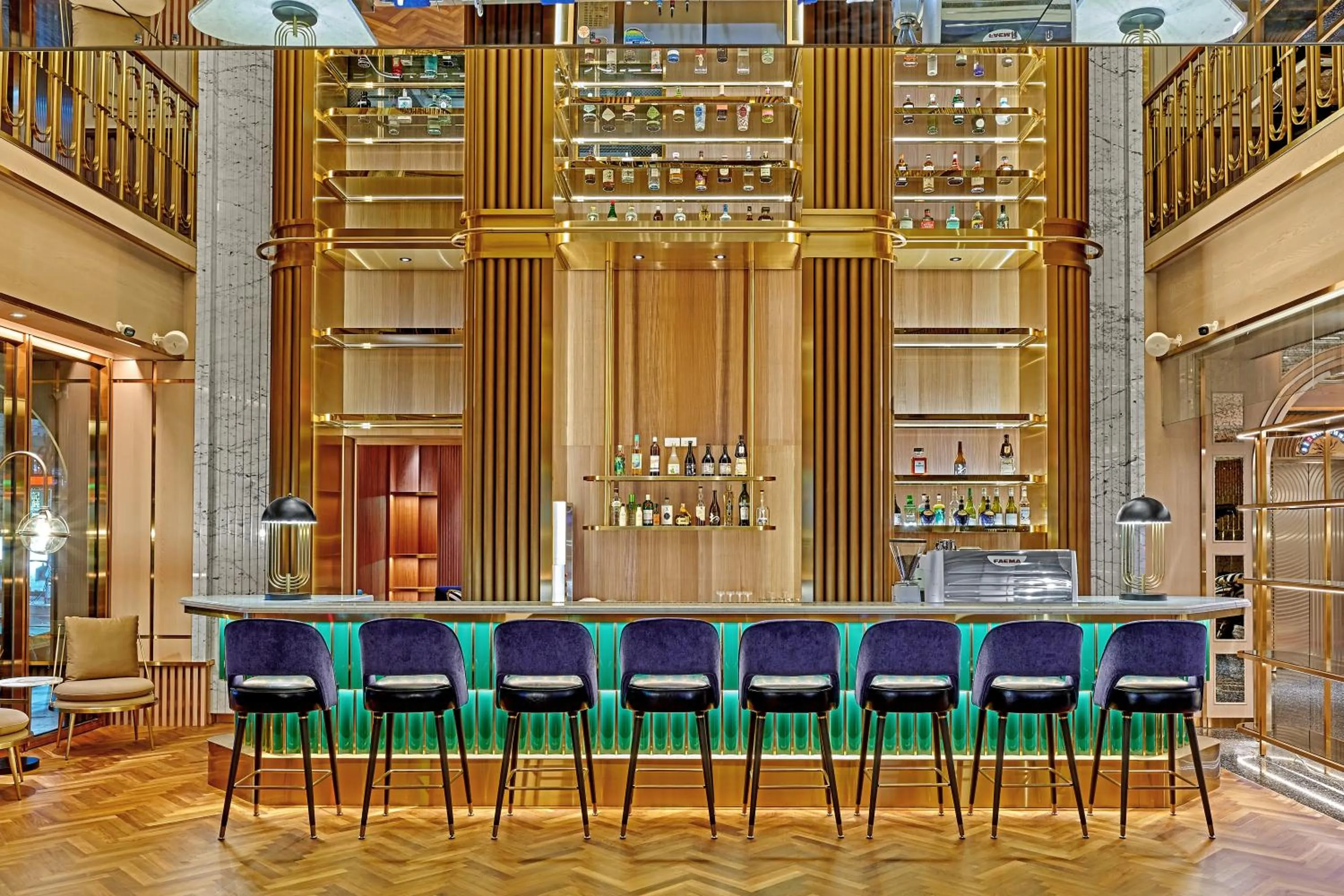 Lounge or bar in OKU Hotel