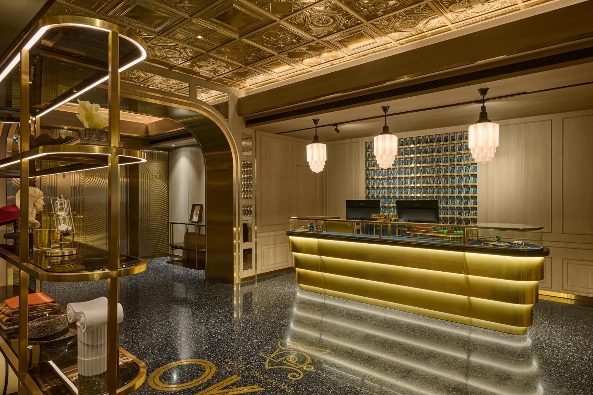 On site in OKU Hotel