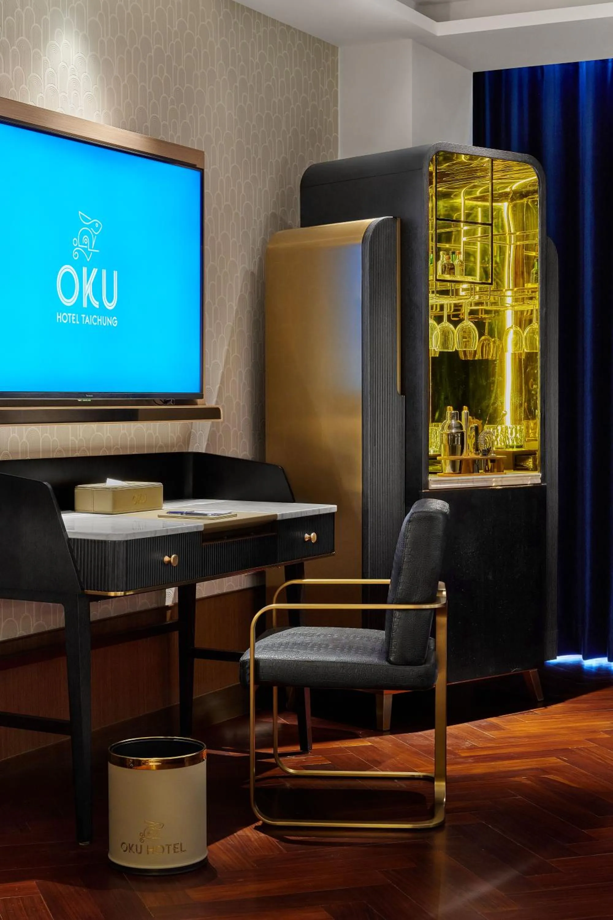 TV and multimedia in OKU Hotel