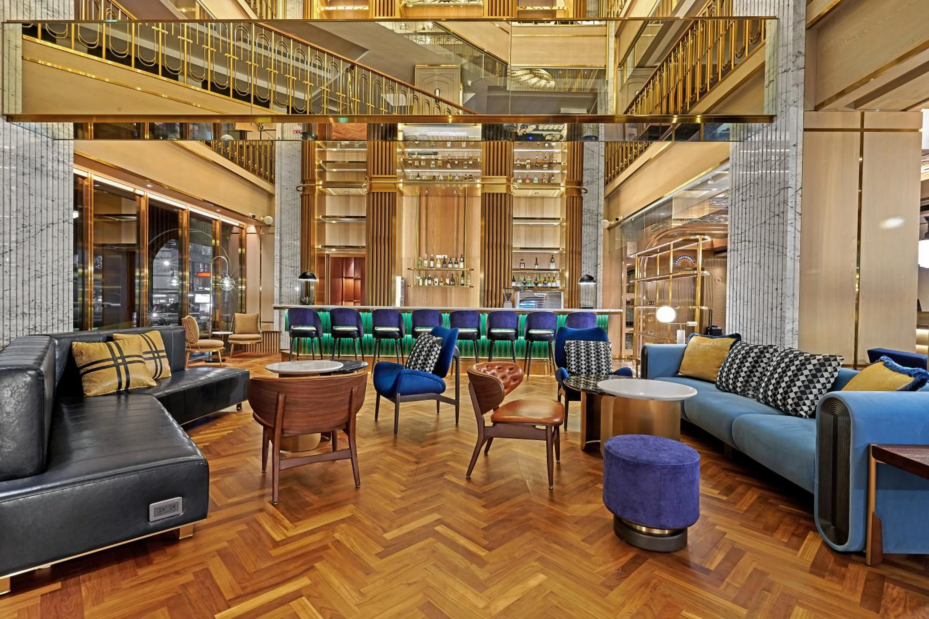 Lounge or bar in OKU Hotel