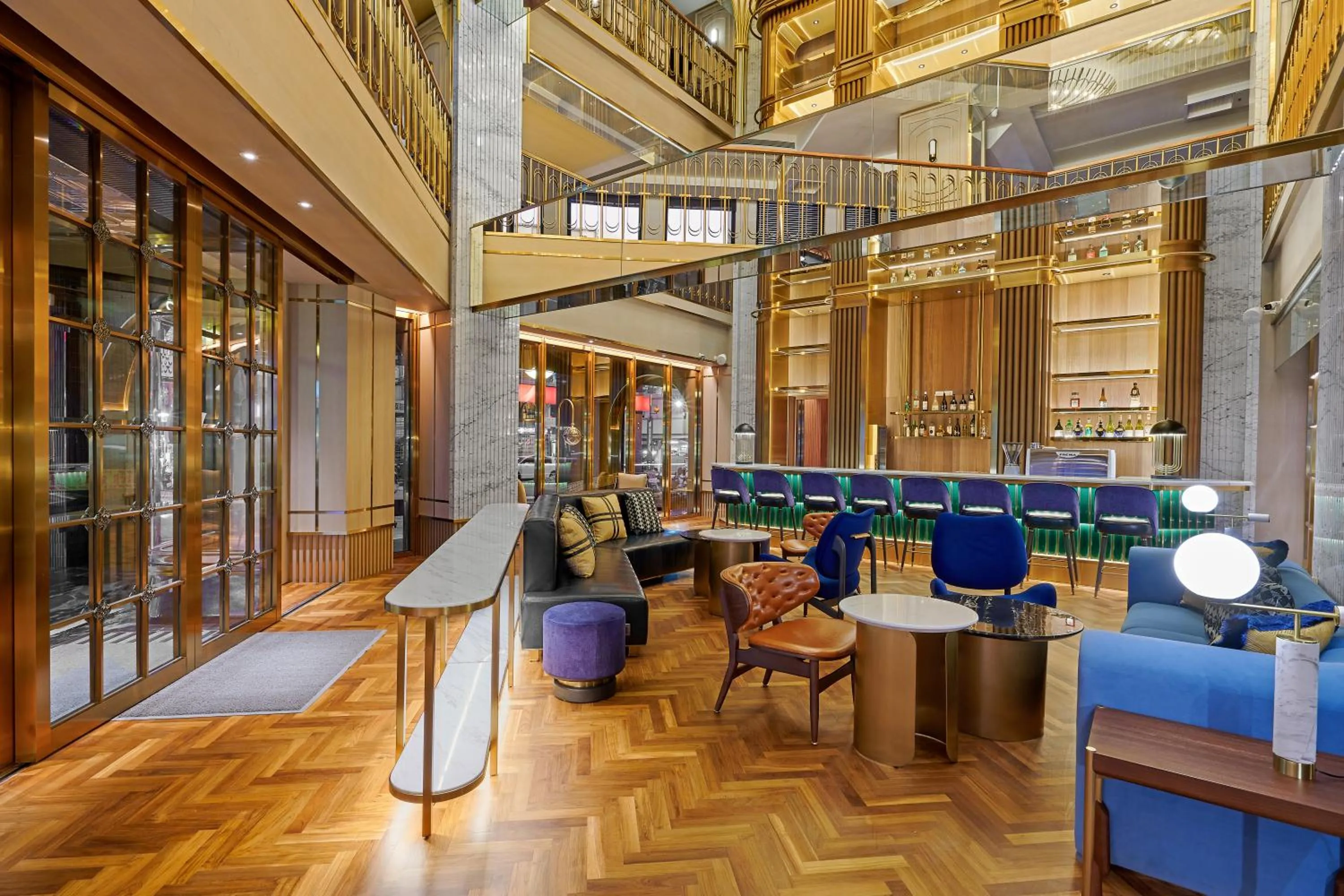 Lounge or bar in OKU Hotel