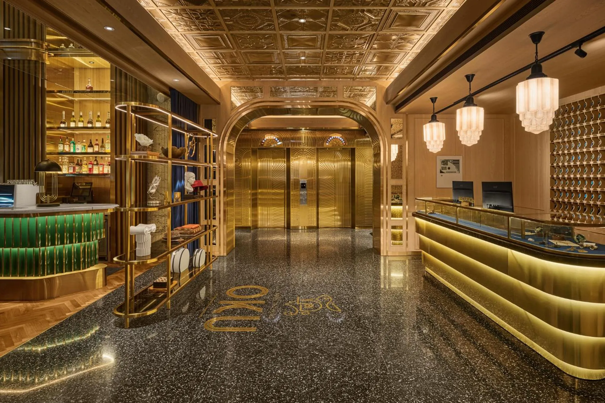 On site in OKU Hotel