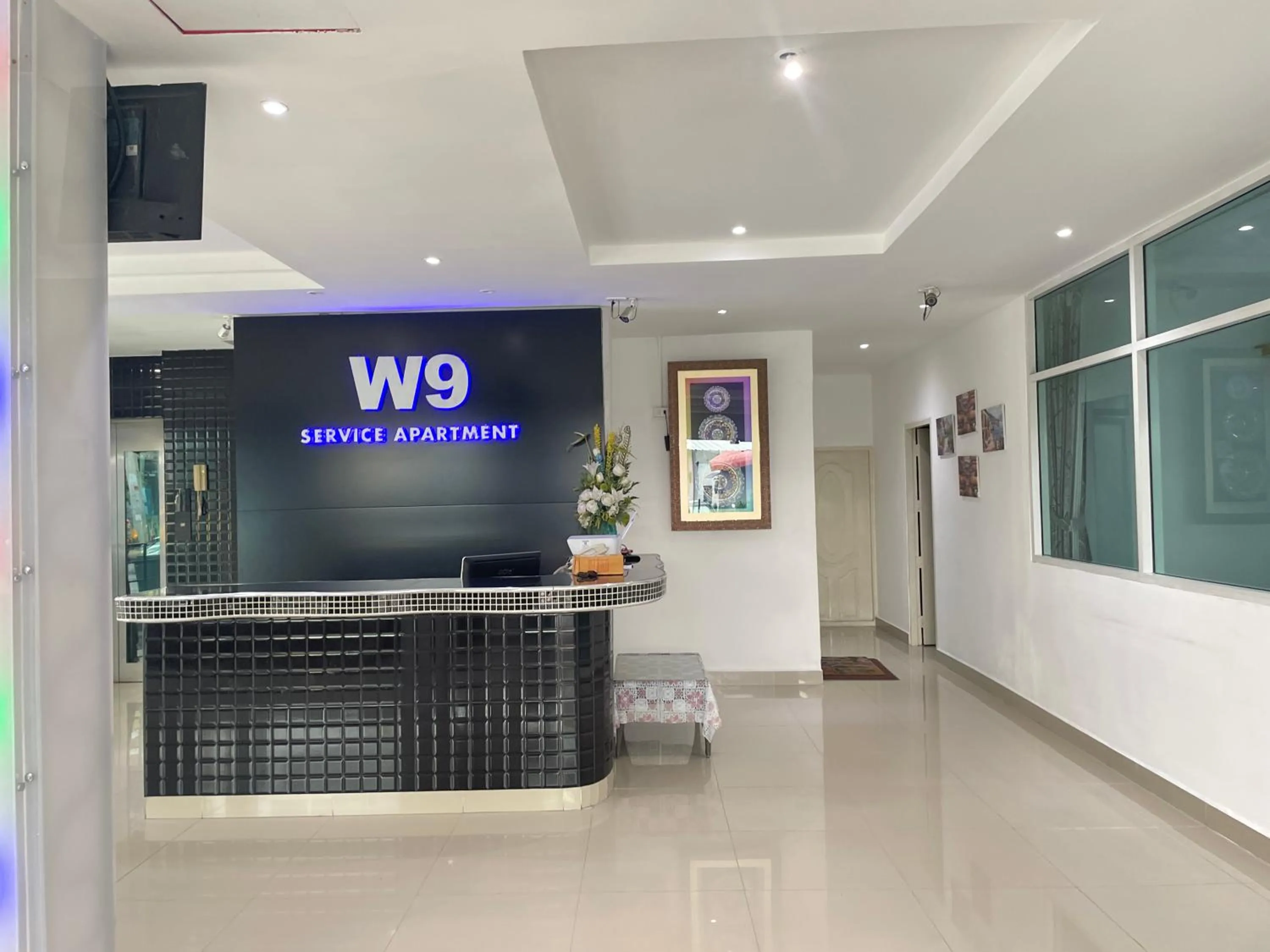 Lobby or reception in W-9 Hotel