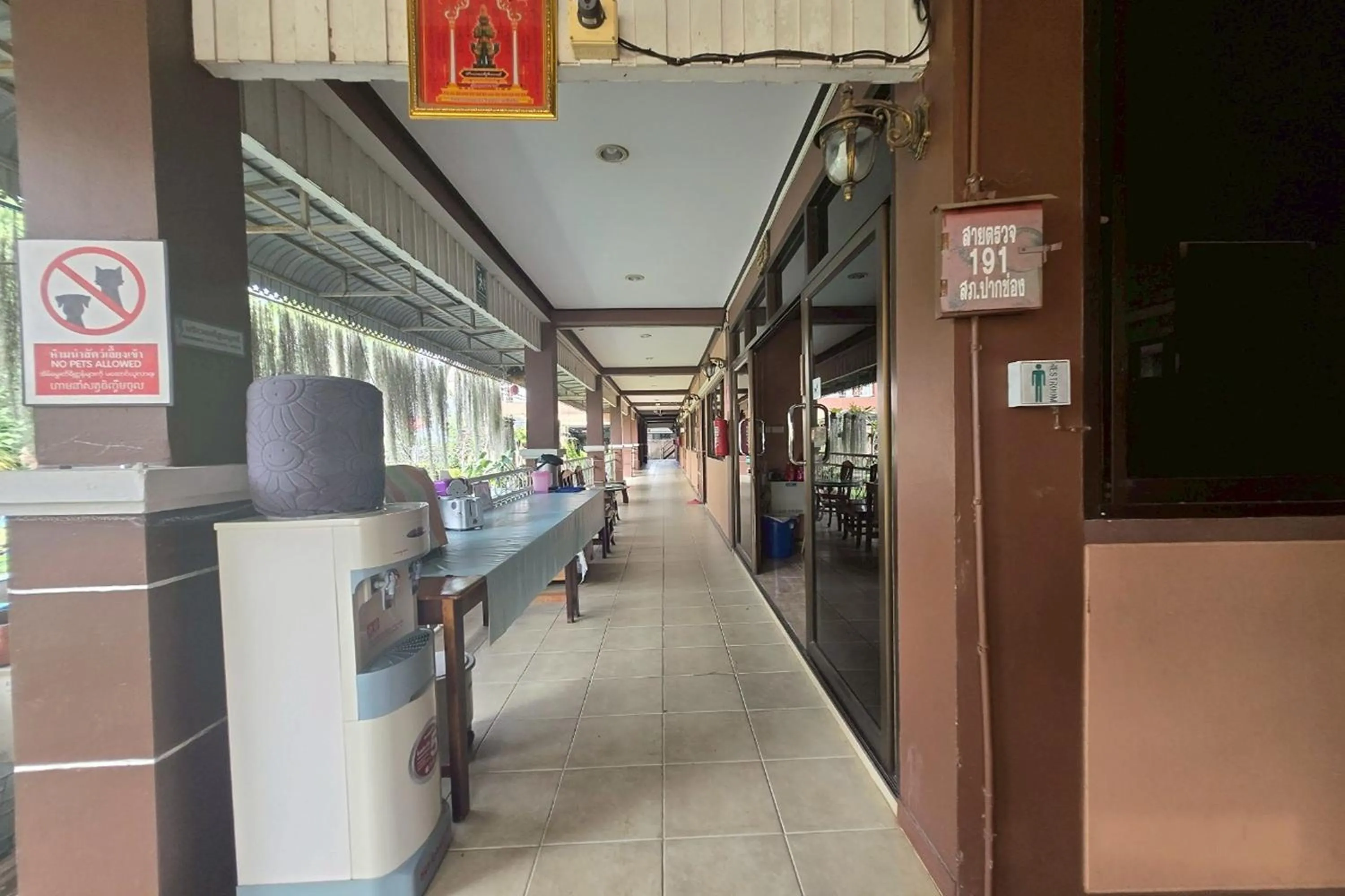 Decorative detail in Phaiboon Hotel & Resort