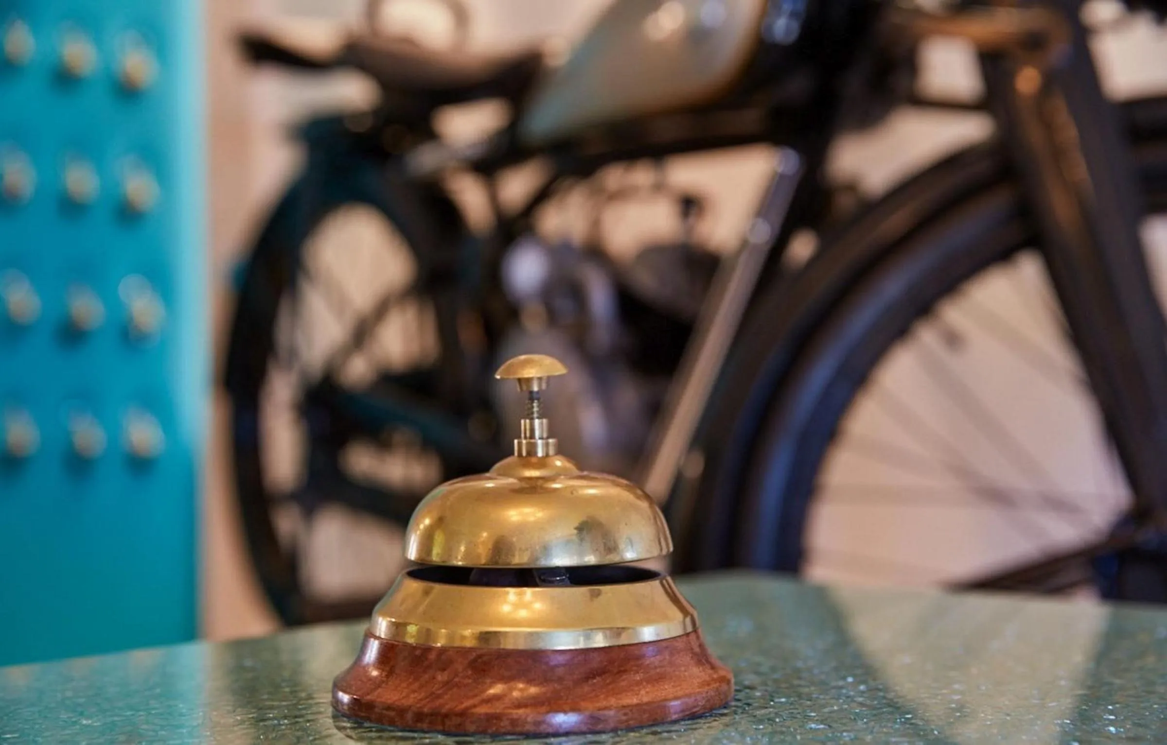 Decorative detail in Bernstein Hotel "50`s Seaside Motel"