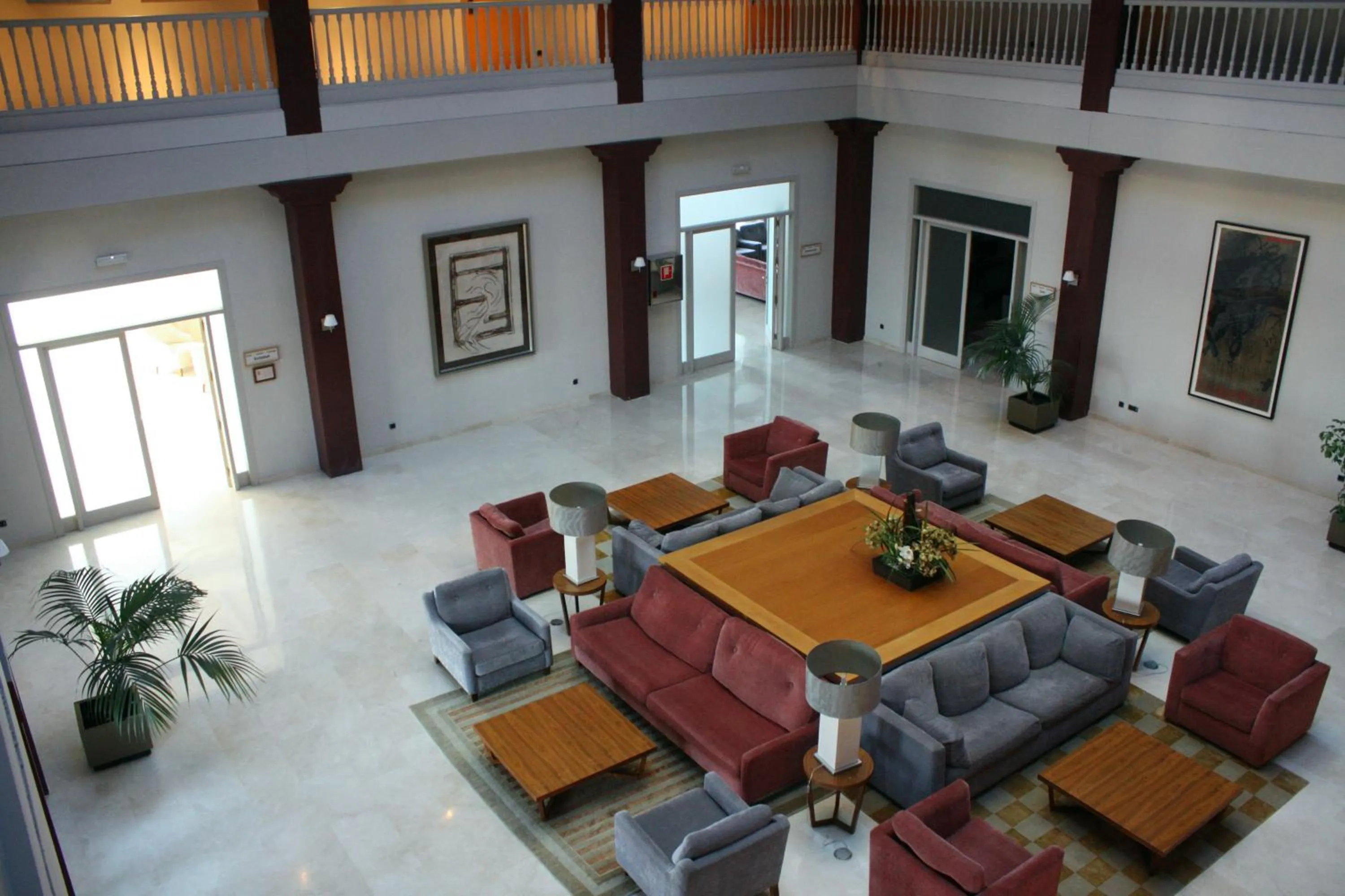 Lobby or reception in Parador de Vic-Sau