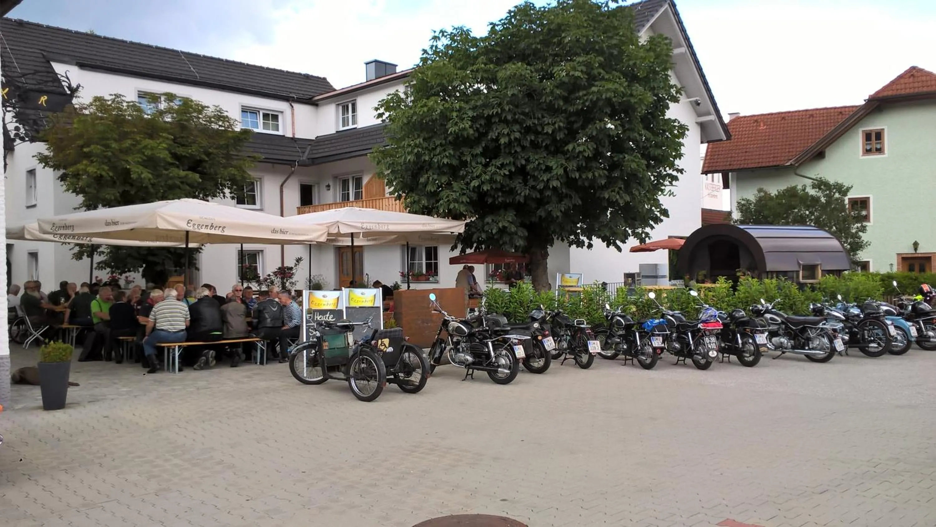 Garden in Bierhotel Ranklleiten Almtal