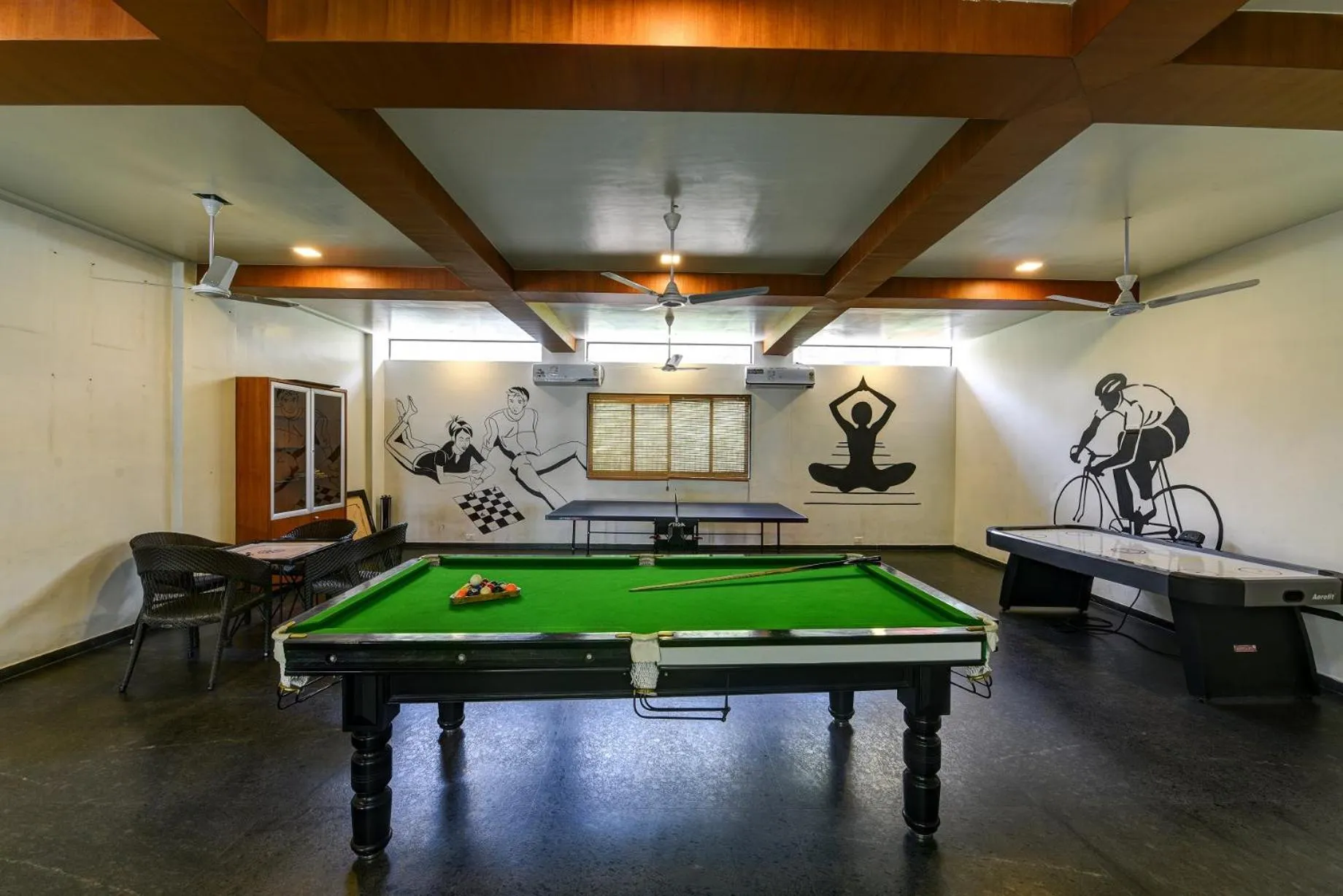 Billiard in Regenta Resort Soma Vine Village Nashik