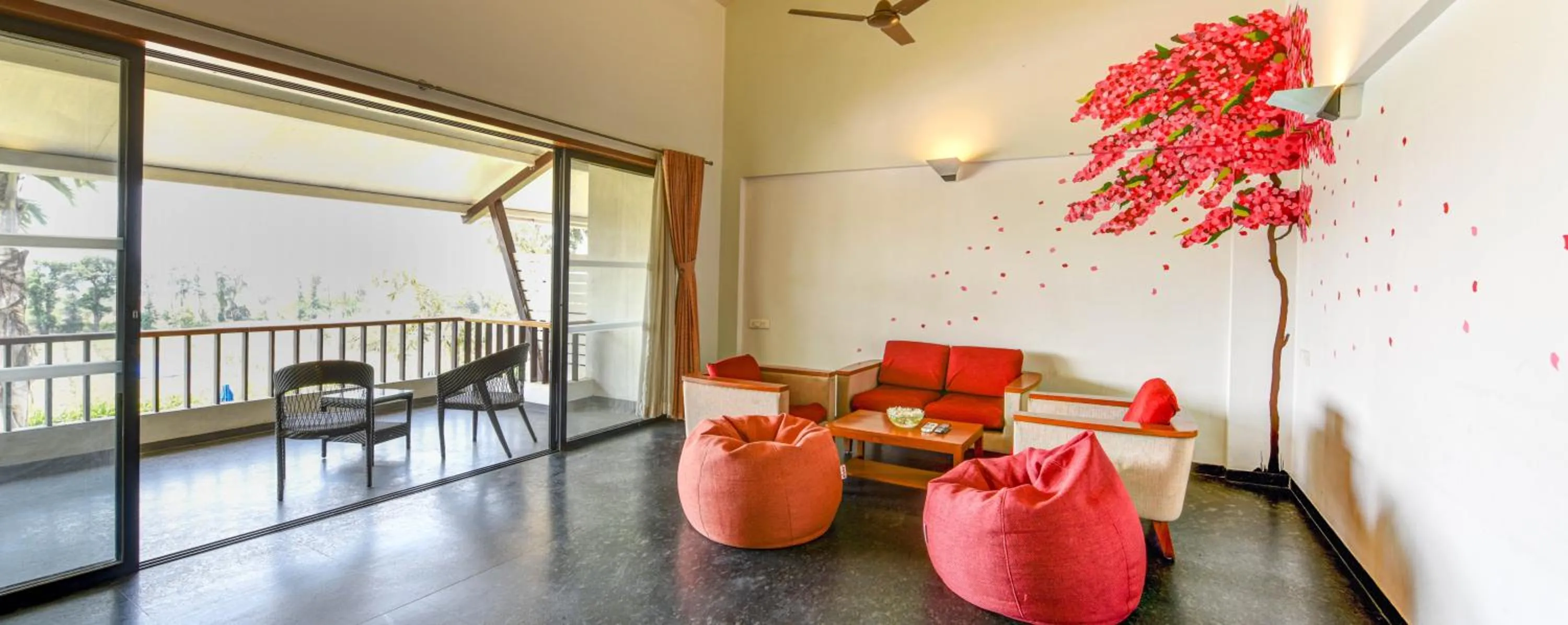 Living room in Regenta Resort Soma Vine Village Nashik
