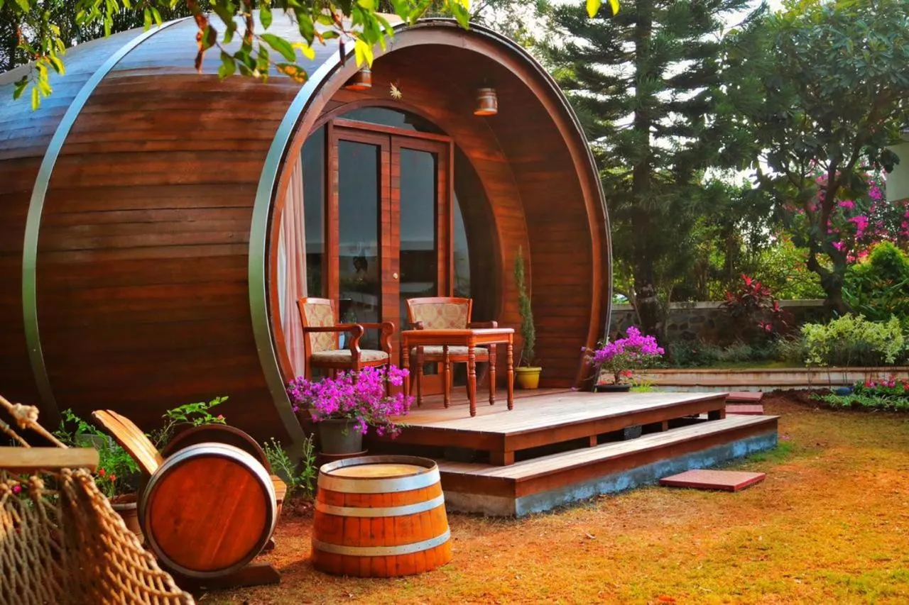 Garden in Regenta Resort Soma Vine Village Nashik