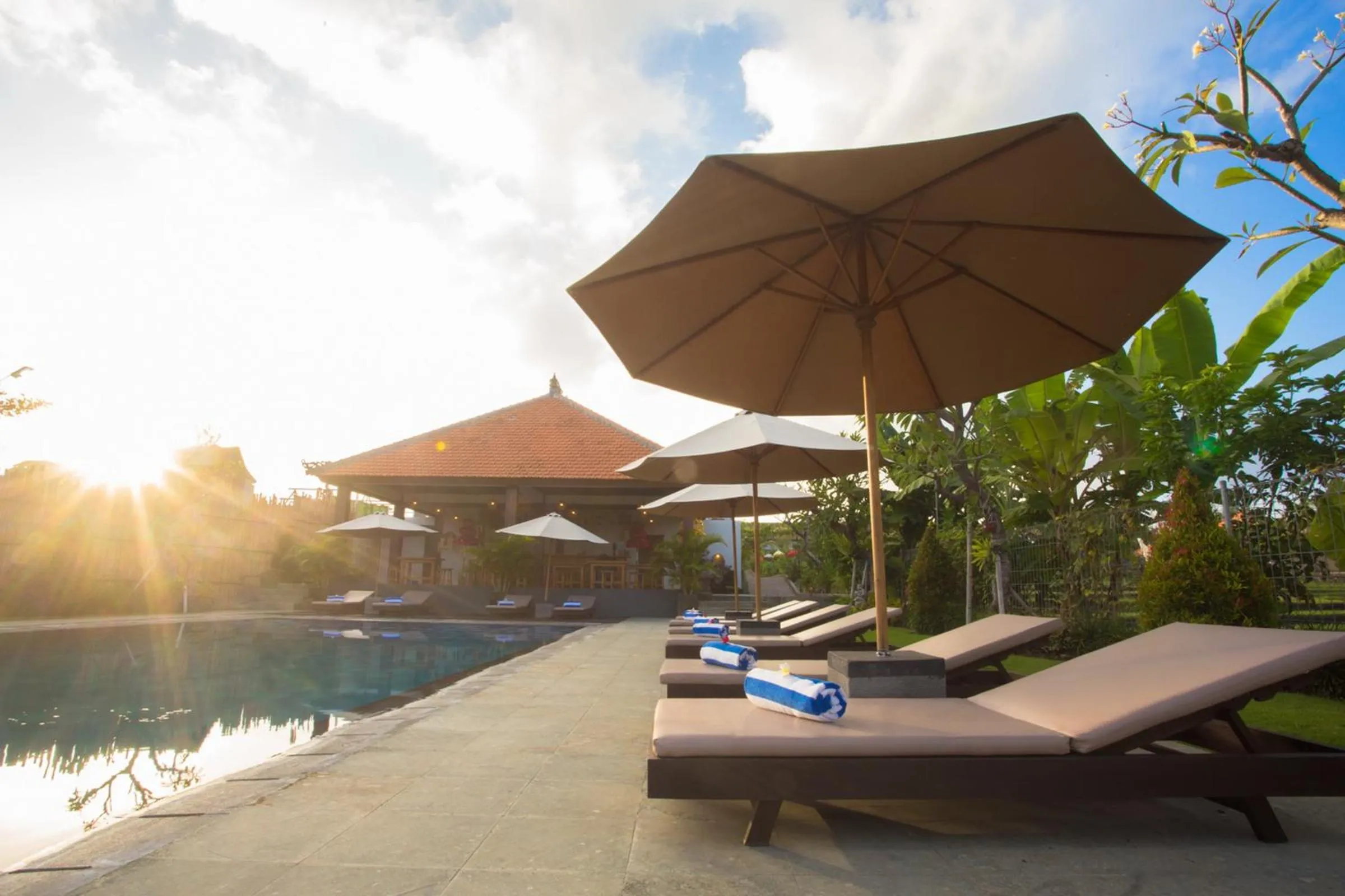 Swimming pool in Rama Village