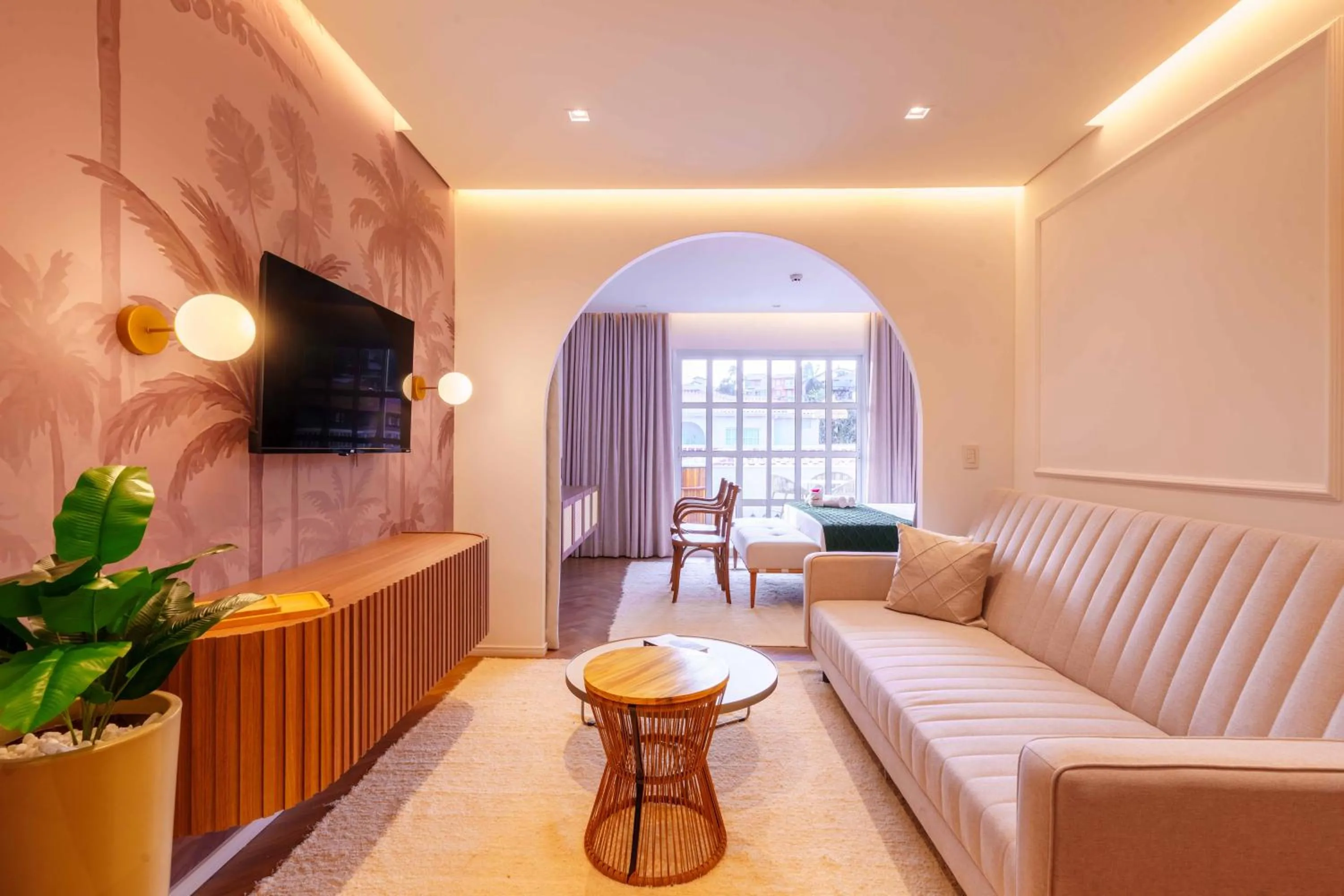 Living room in Santé Vivre L'Experience by Livá OFICIAL