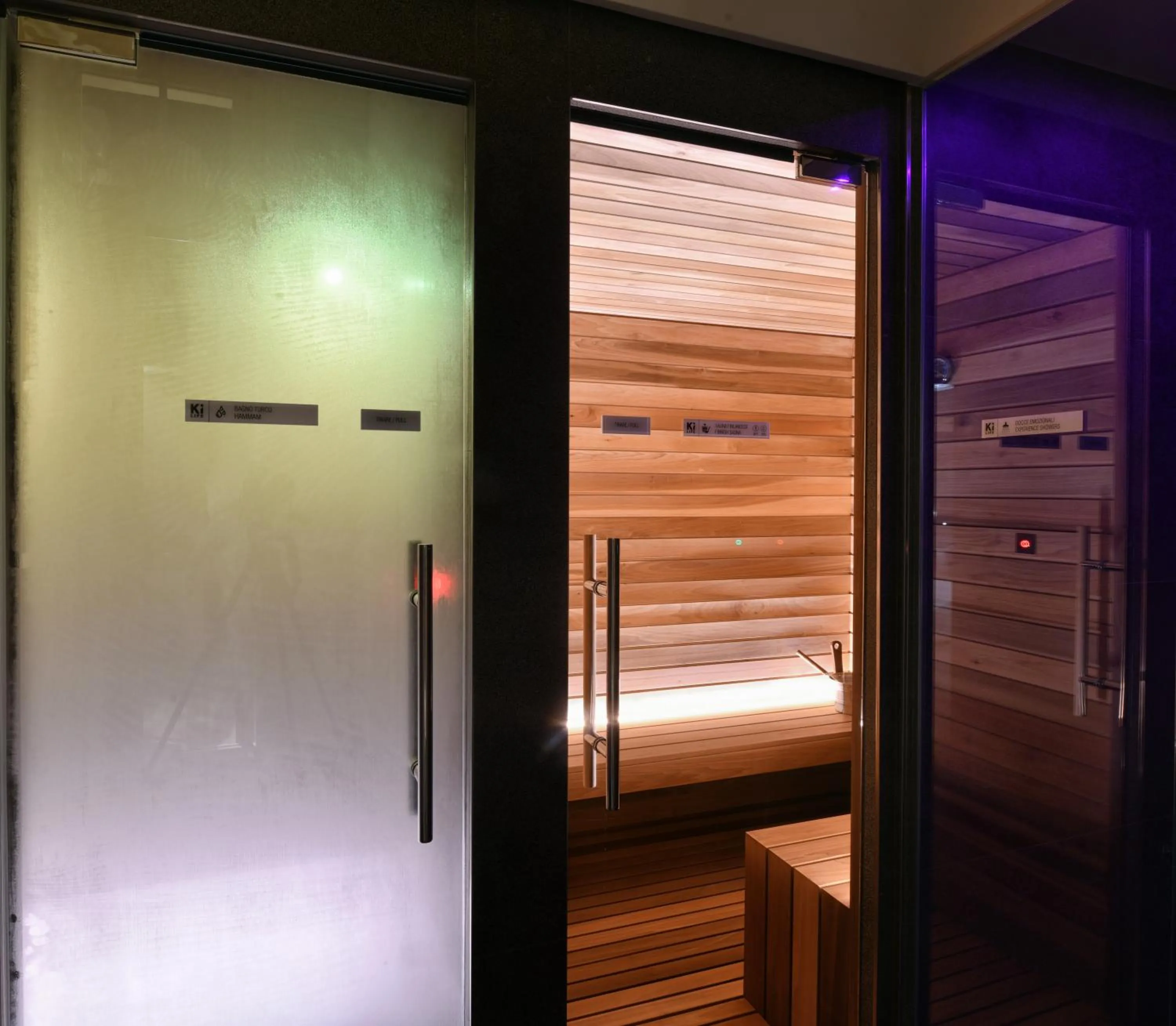 Sauna in Resort Il Gallo Senone