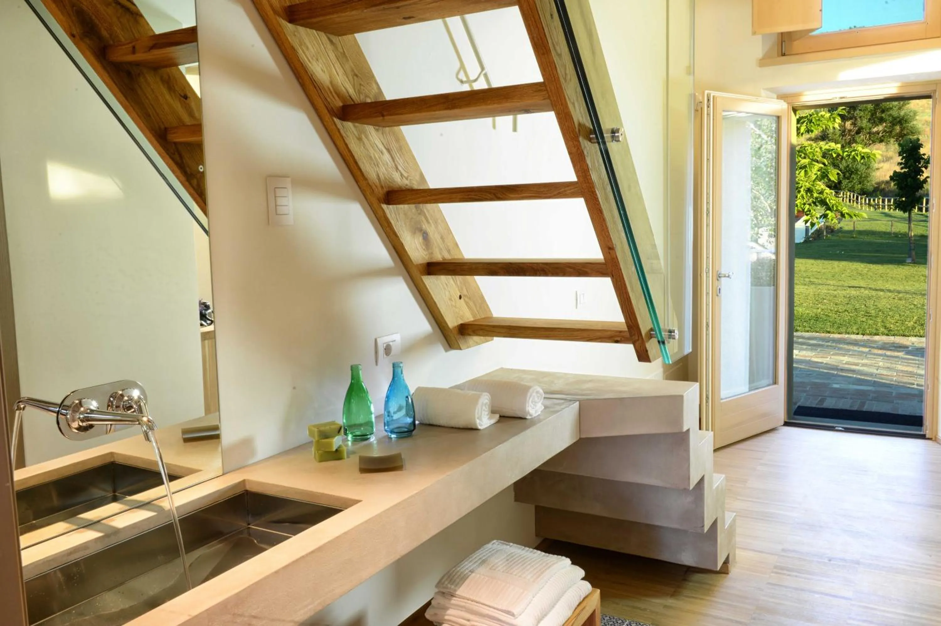 Garden view in Resort Il Gallo Senone