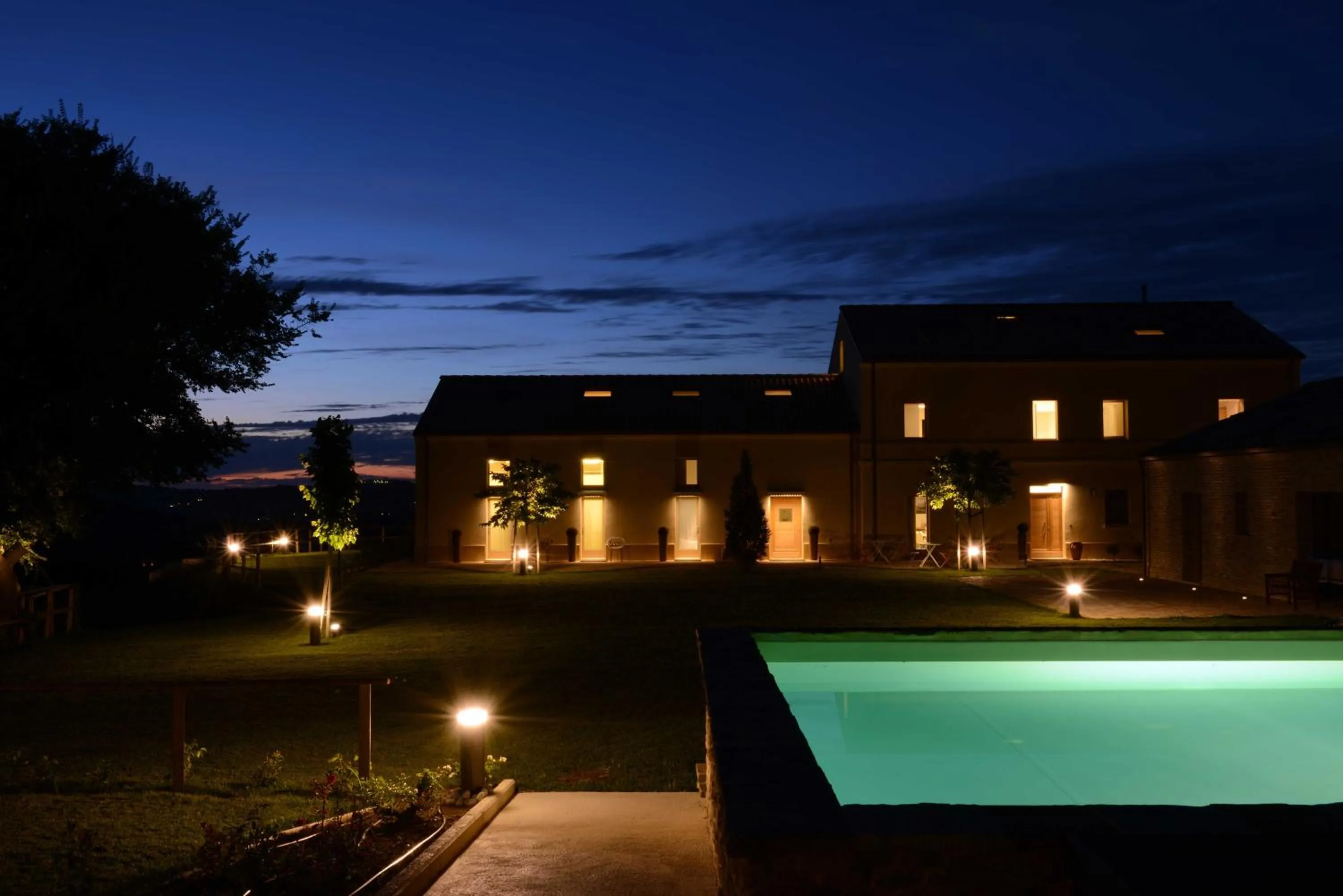 Property building in Resort Il Gallo Senone