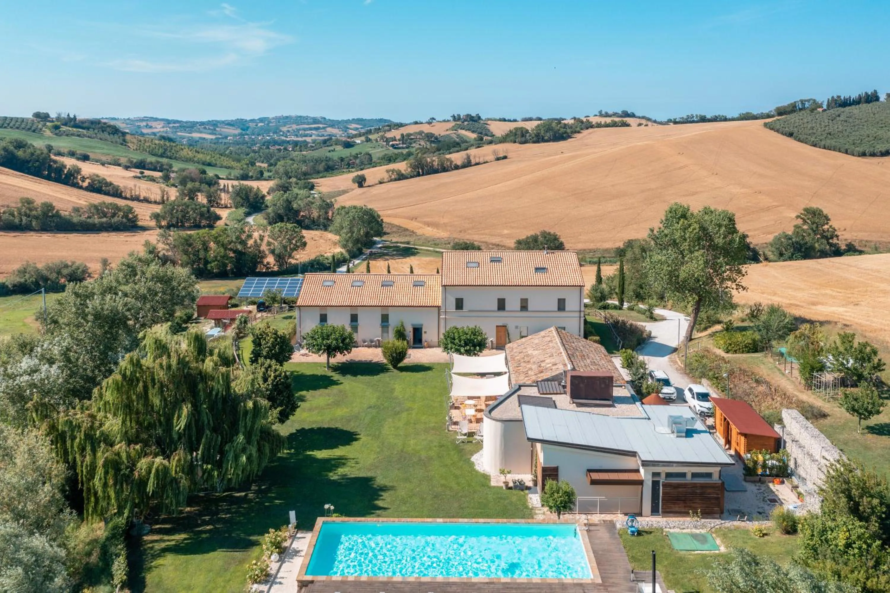 Property building in Resort Il Gallo Senone