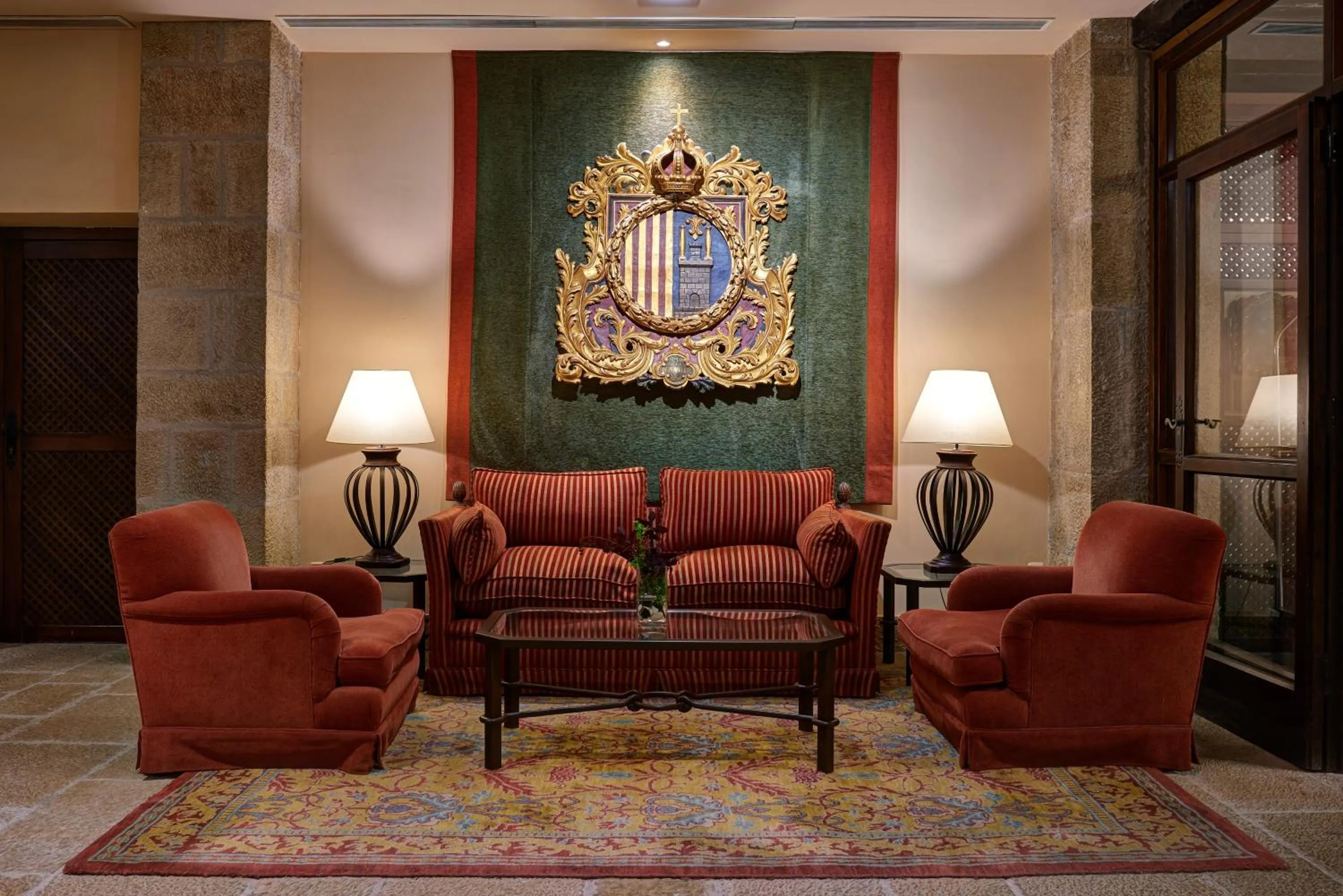 Lobby or reception in Parador de Sos del Rey Católico