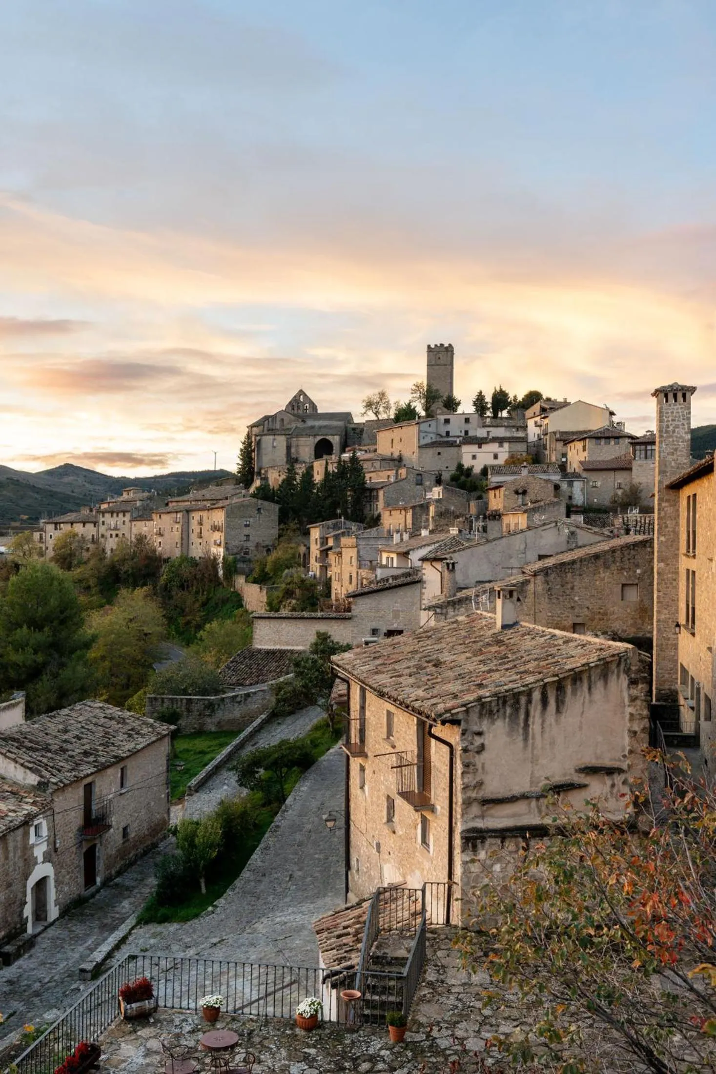 City view in Parador de Sos del Rey Católico
