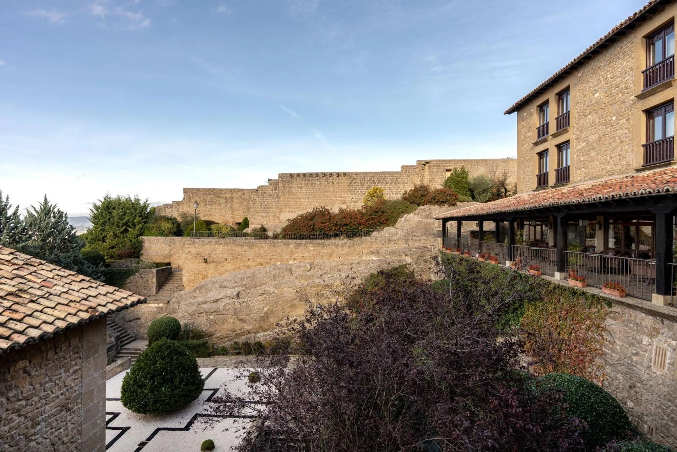 Balcony/Terrace in Parador de Sos del Rey Católico