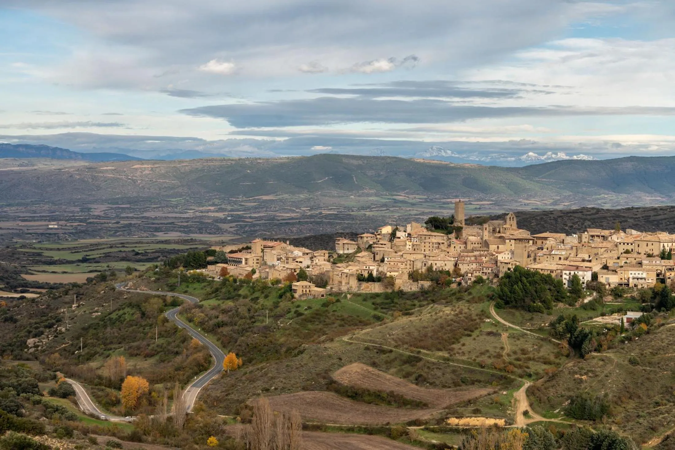 City view in Parador de Sos del Rey Católico